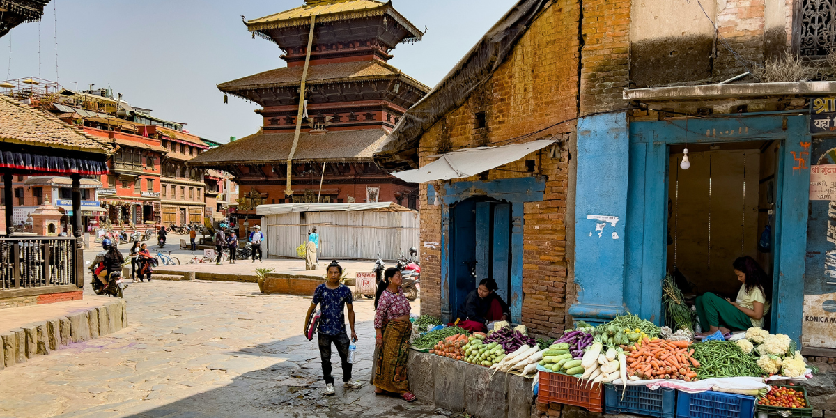 Bhaktapur, Népal 