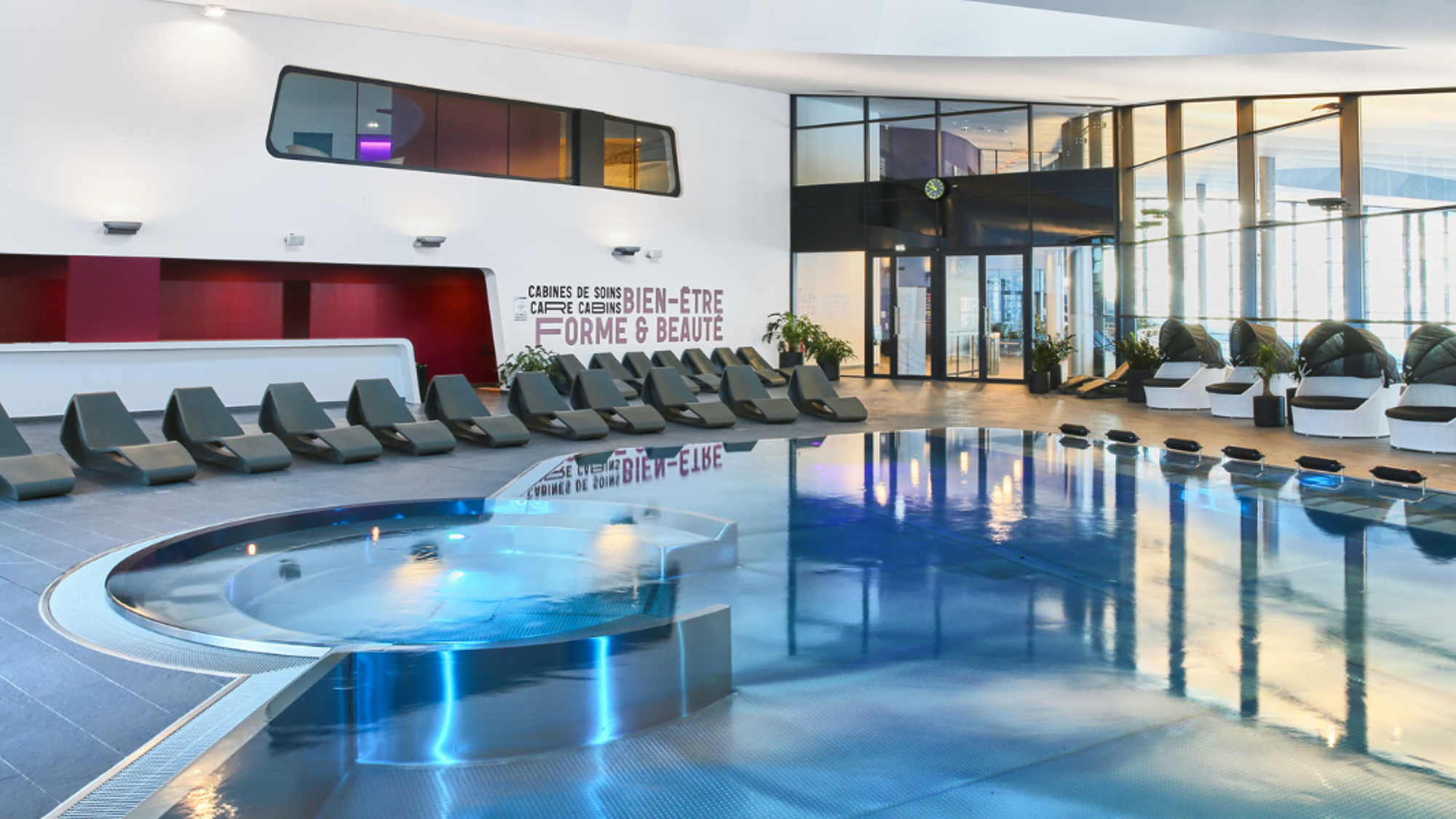 Une pause détente dans l'espace aquatique Aquamotion - jour 4