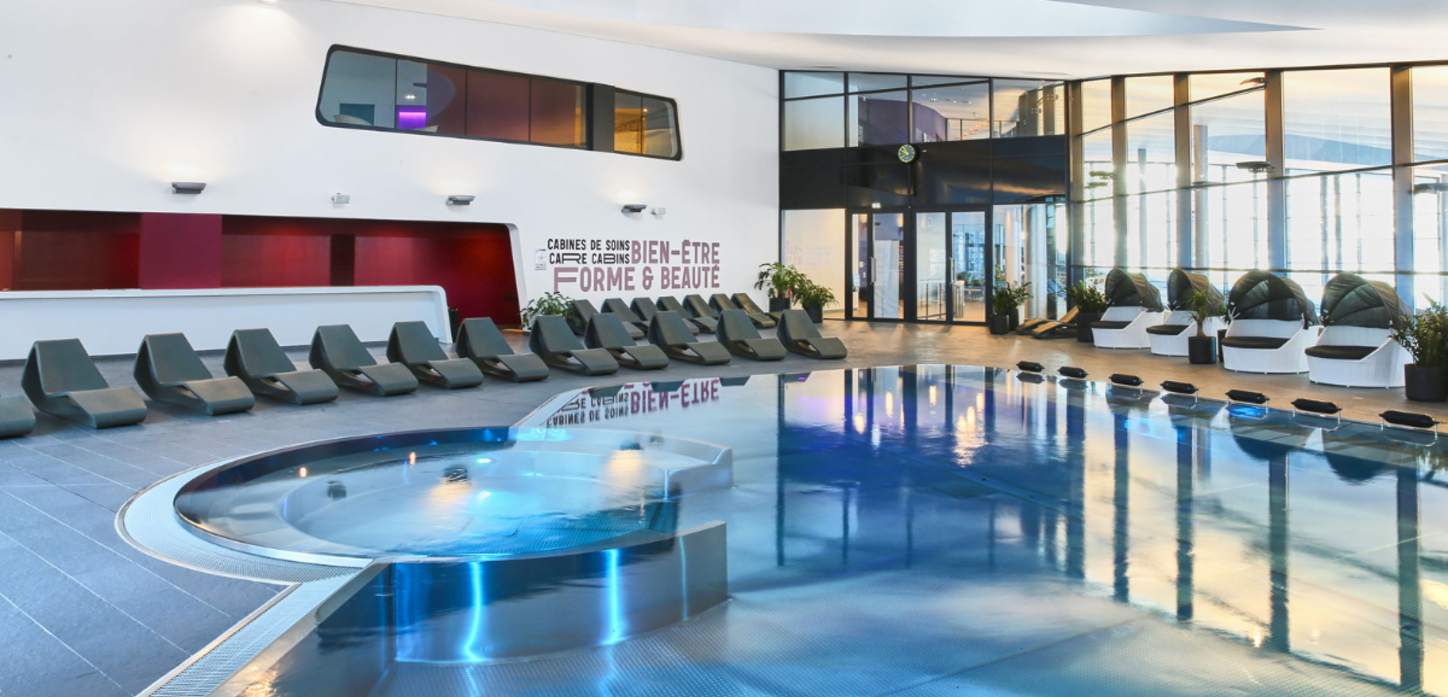 Une pause détente dans l'espace aquatique Aquamotion - jour 4