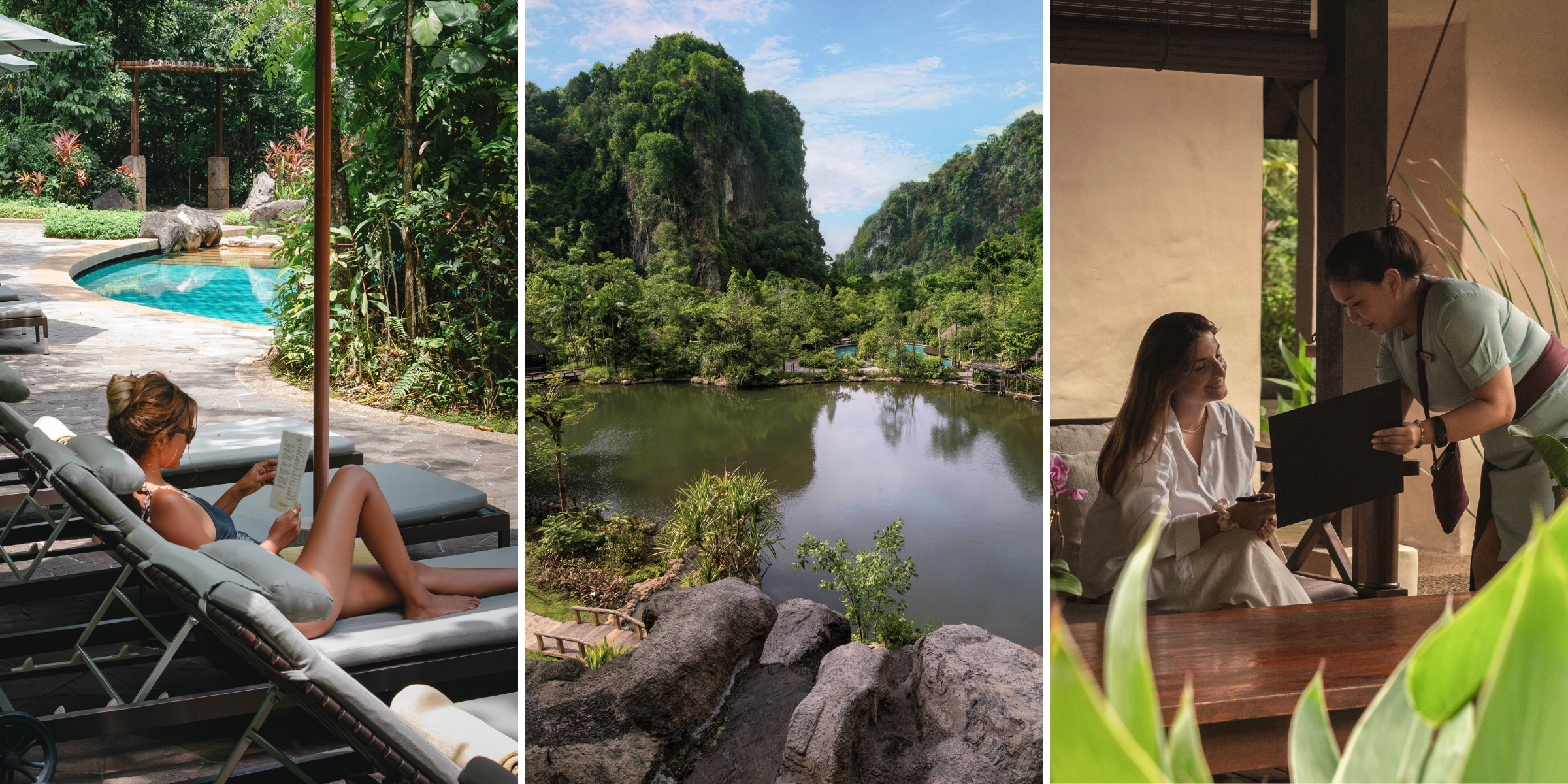 Sources chaudes de Banjaran, Malaisie ©The Banjaran Hotsprings Retreat