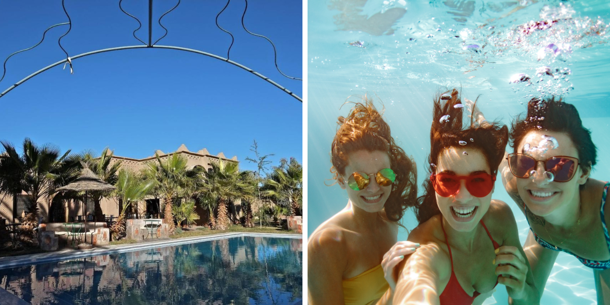 Un petit plouf entre Copines ? 