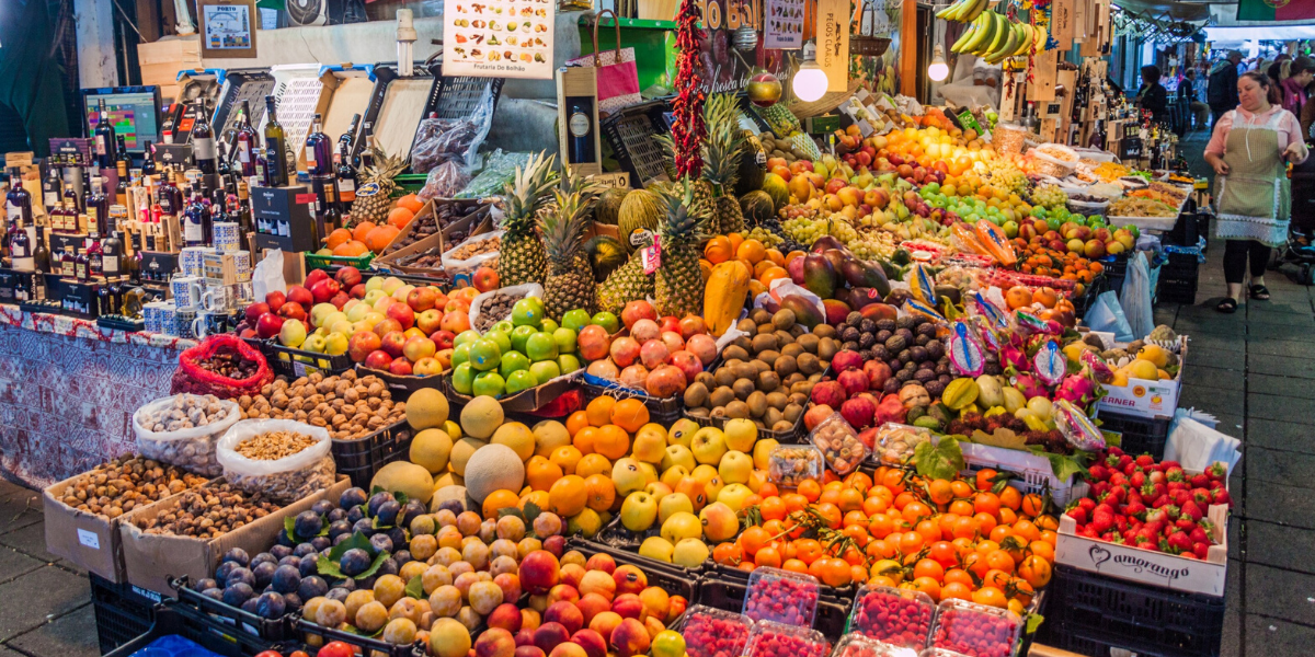 Déambulez dans le marché de Bolhao