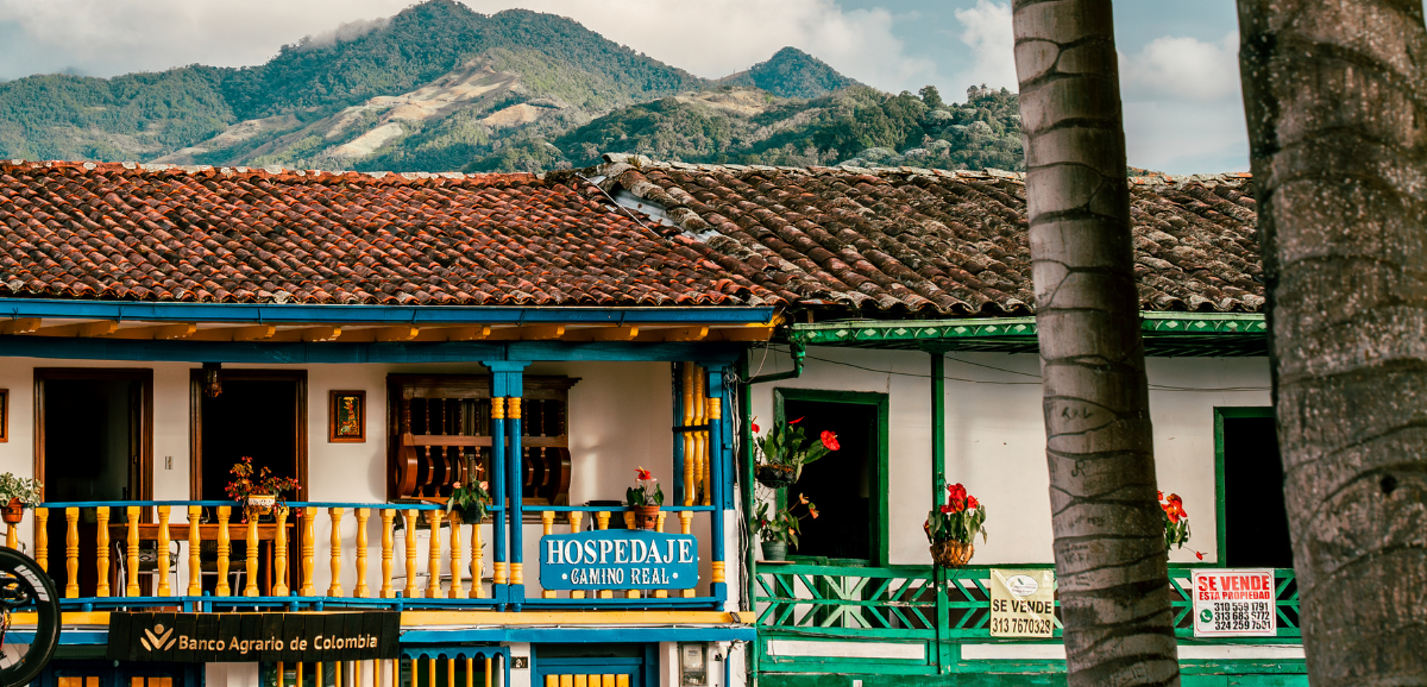 Les façades colorées du village de Salento - J3