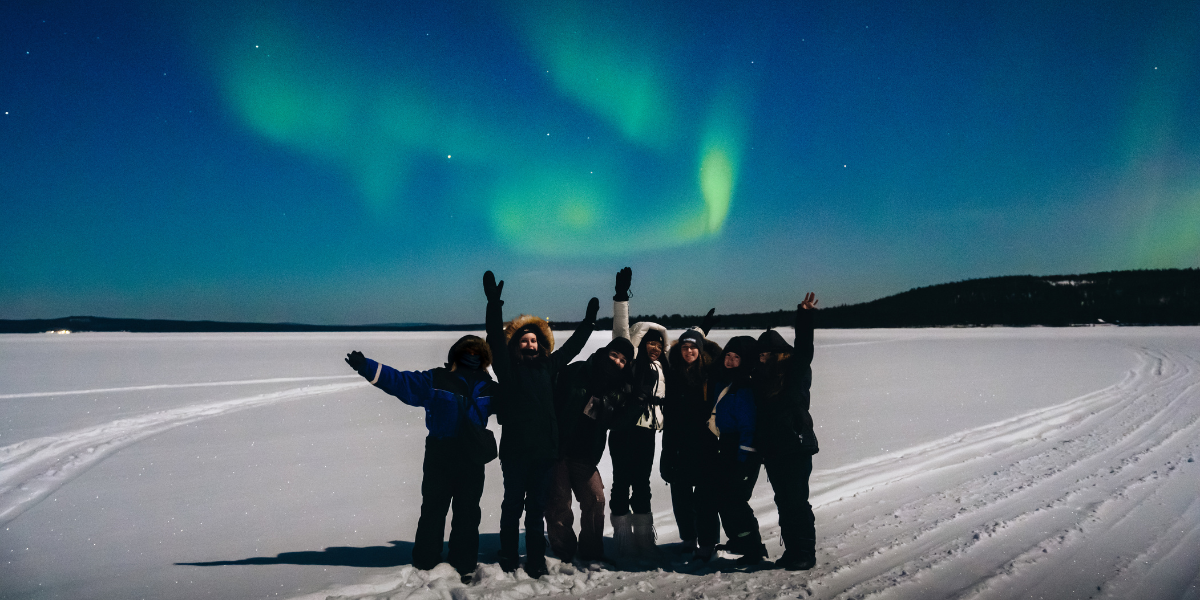 Vous aurez peut-être la chance d'observer des aurores boréales (phénomène imprévisible) 