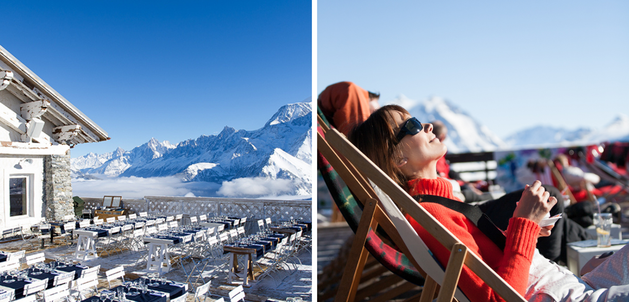 Team terrasse en altitude