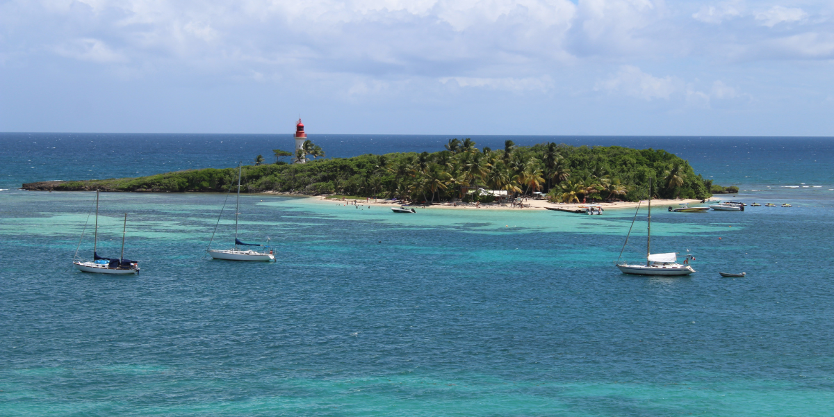 L'arrivée à l'Ilet Gosier - Jour 7