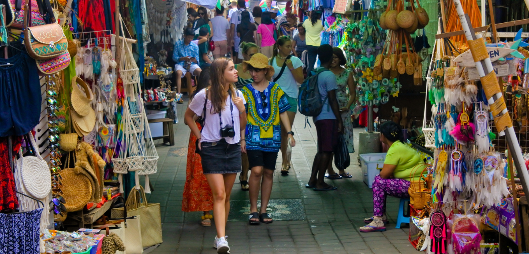 Le marche d'Ubud en toute liberté - jour 8