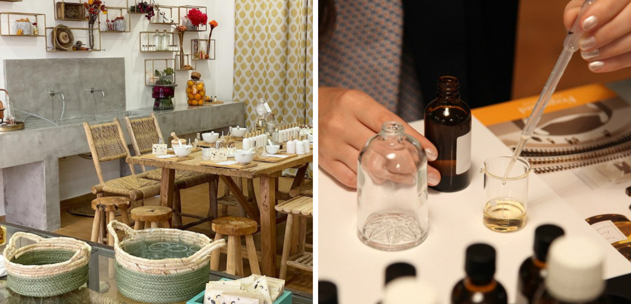 Et faites appel à votre côté créatif en élaborant votre propre parfum !