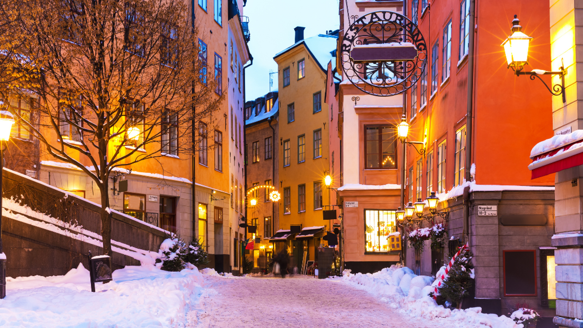Les ruelles colorées de Gamla Stan