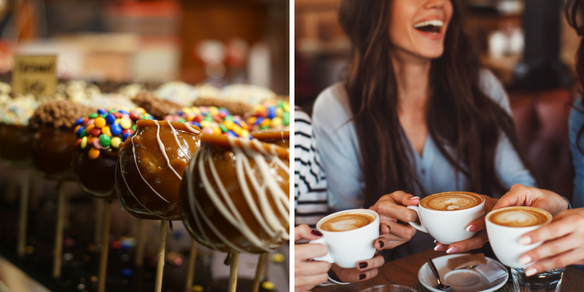 ...et de faire des pauses gourmandes entre Copines ! 