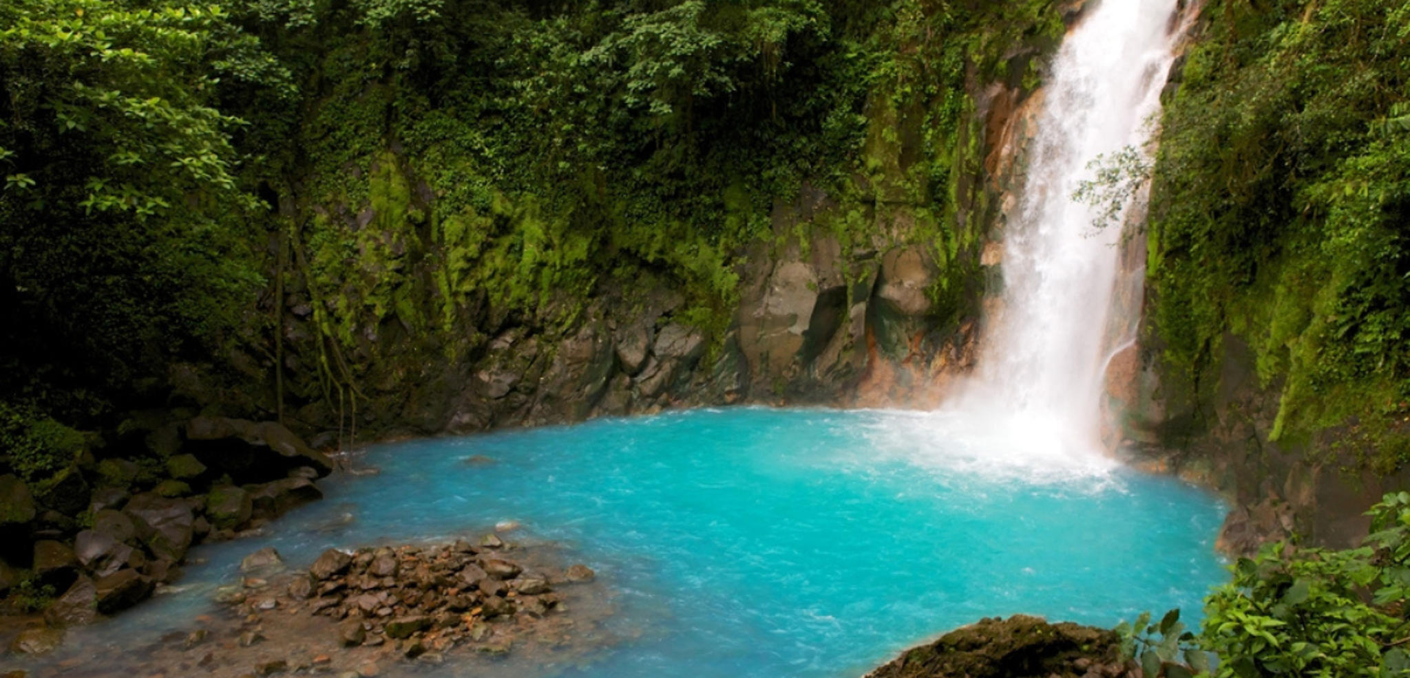 La cascade du Rio Celeste