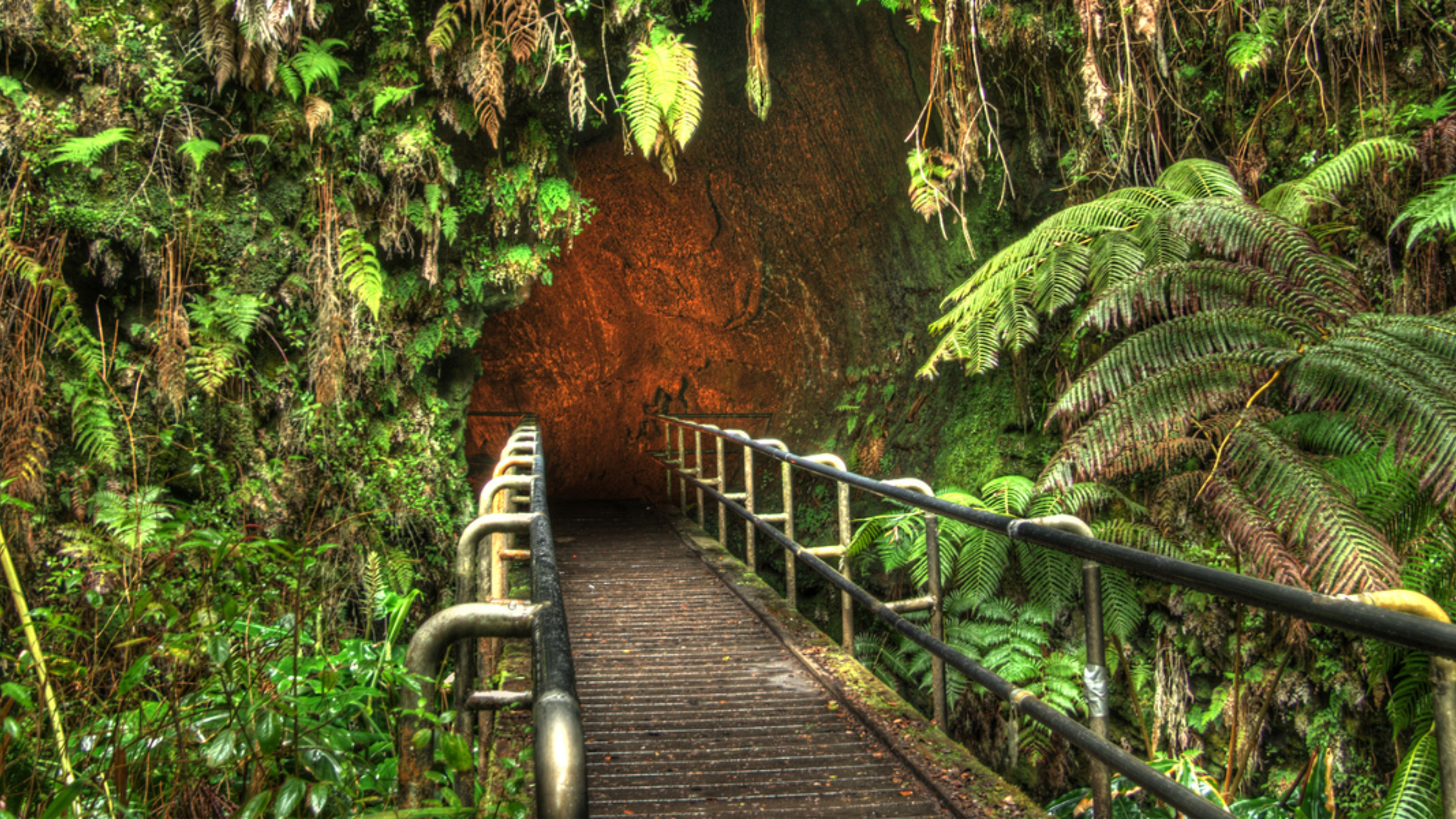 Découvrez le tunnel de laves Thurston