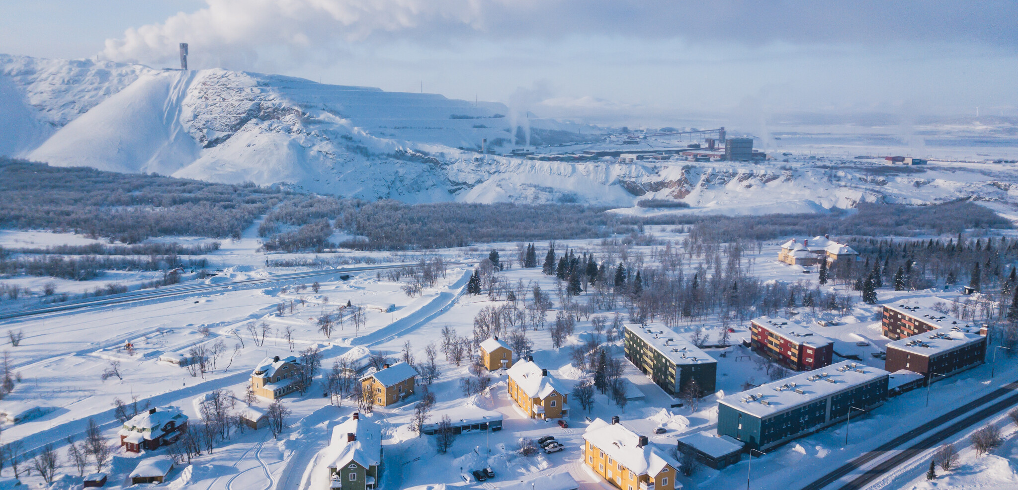 Bienvenue à Kiruna en Laponie suédoise