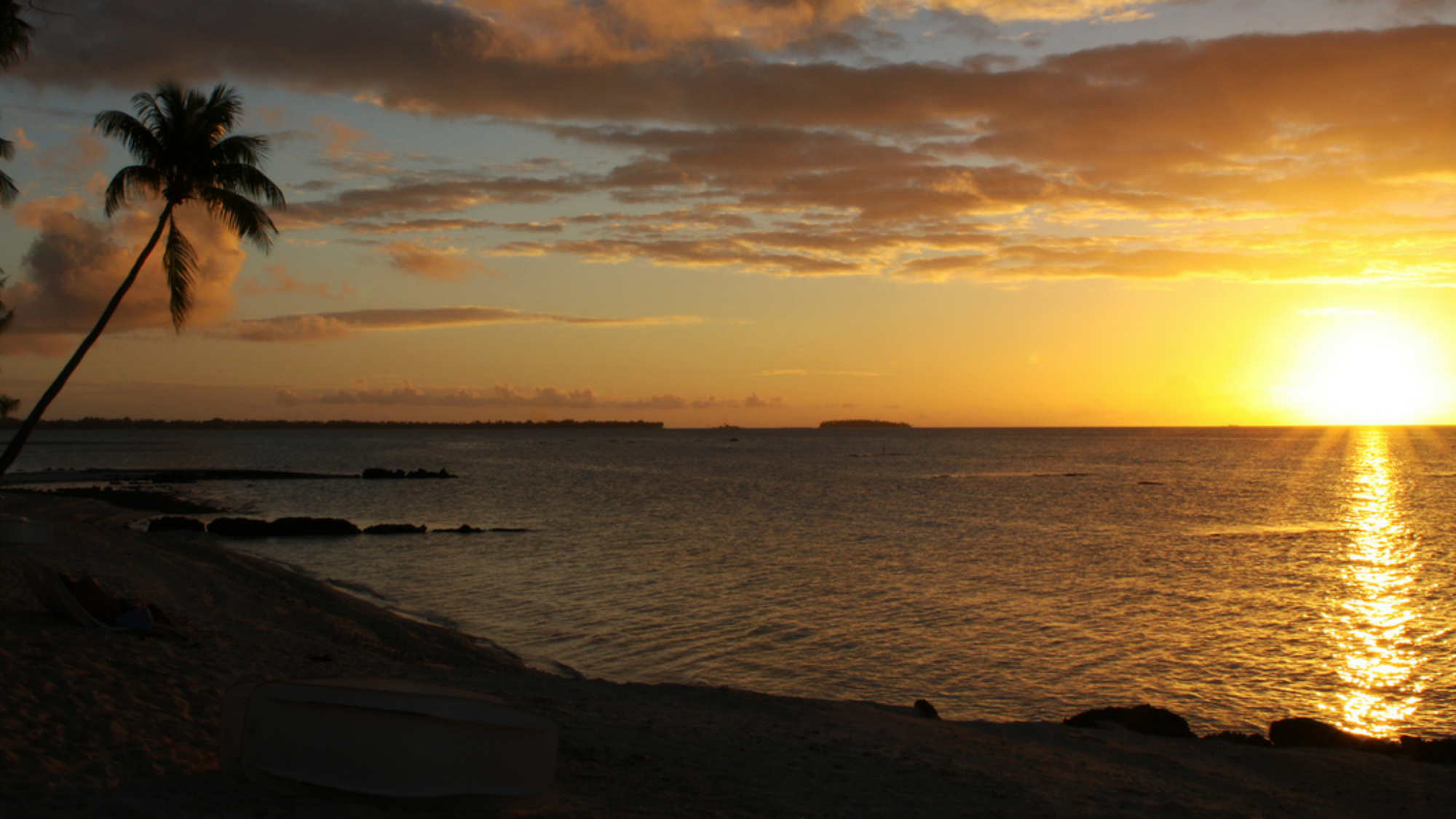 De profiter d'un coucher de soleil !