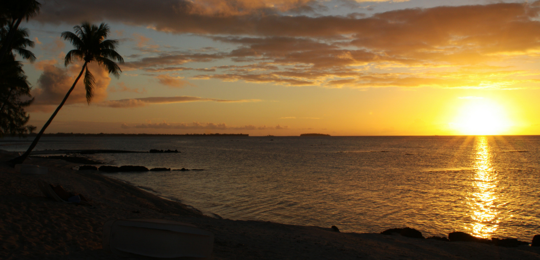 De profiter d'un coucher de soleil !