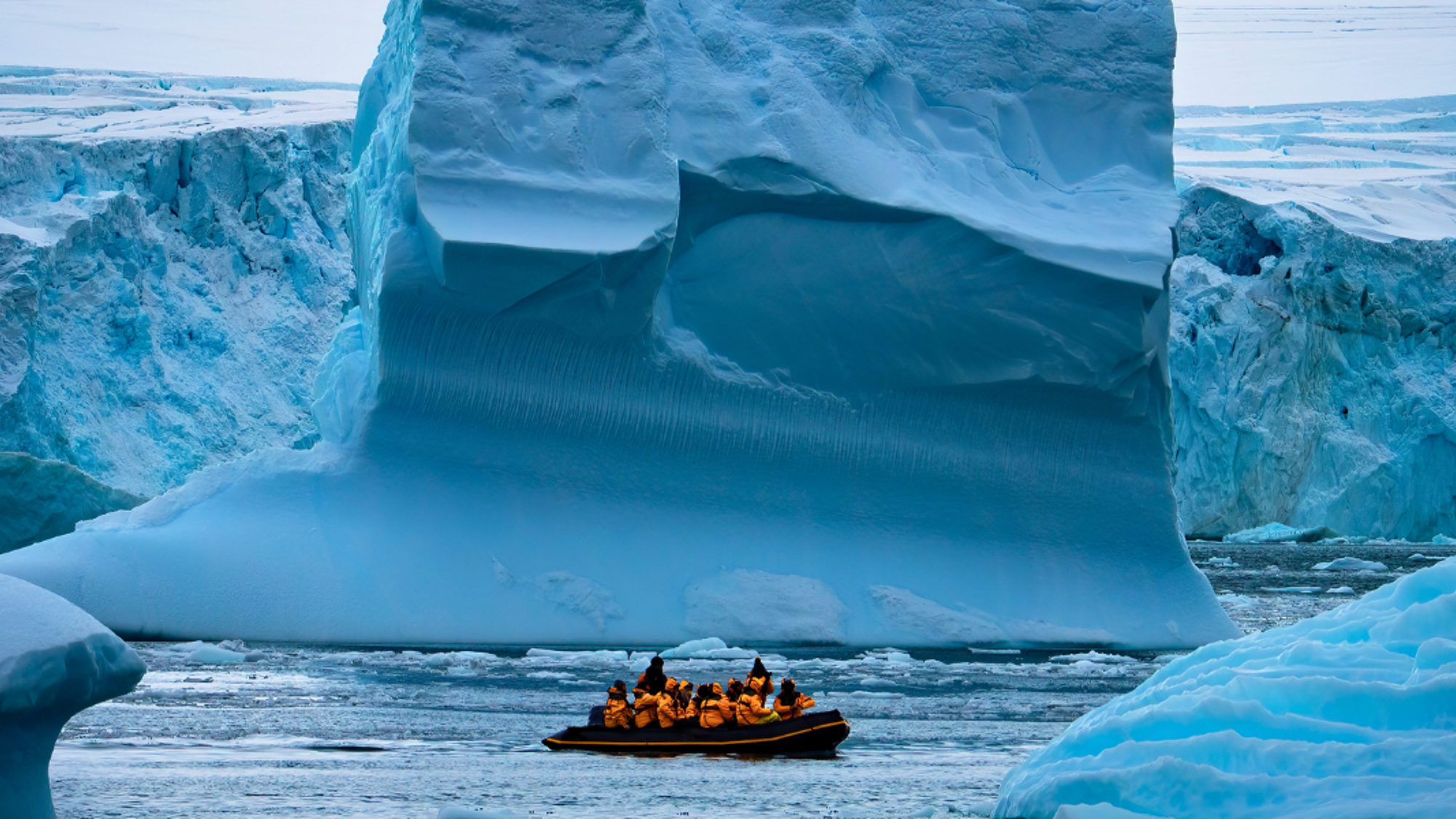 En bateau d'expédition...