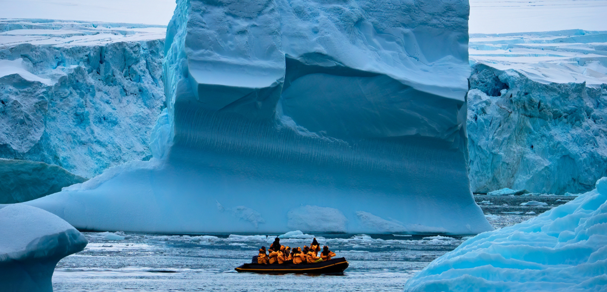En bateau d'expédition...