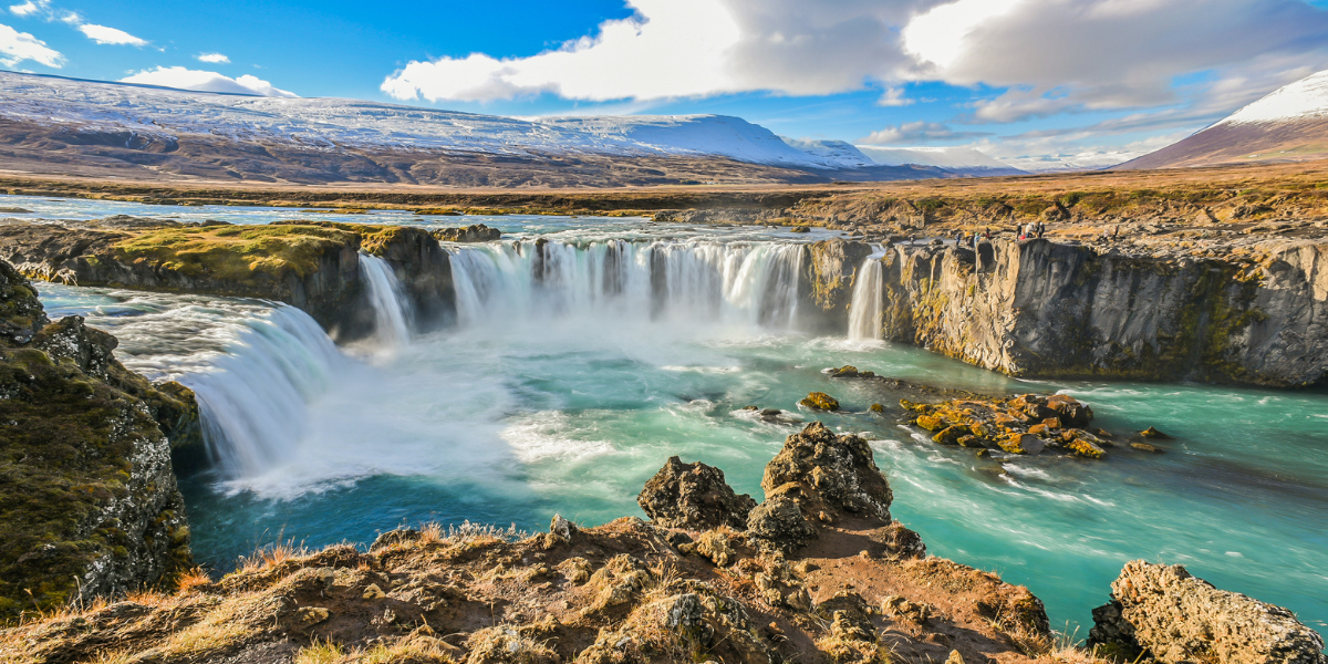 Cascade Goðafoss, Islande 