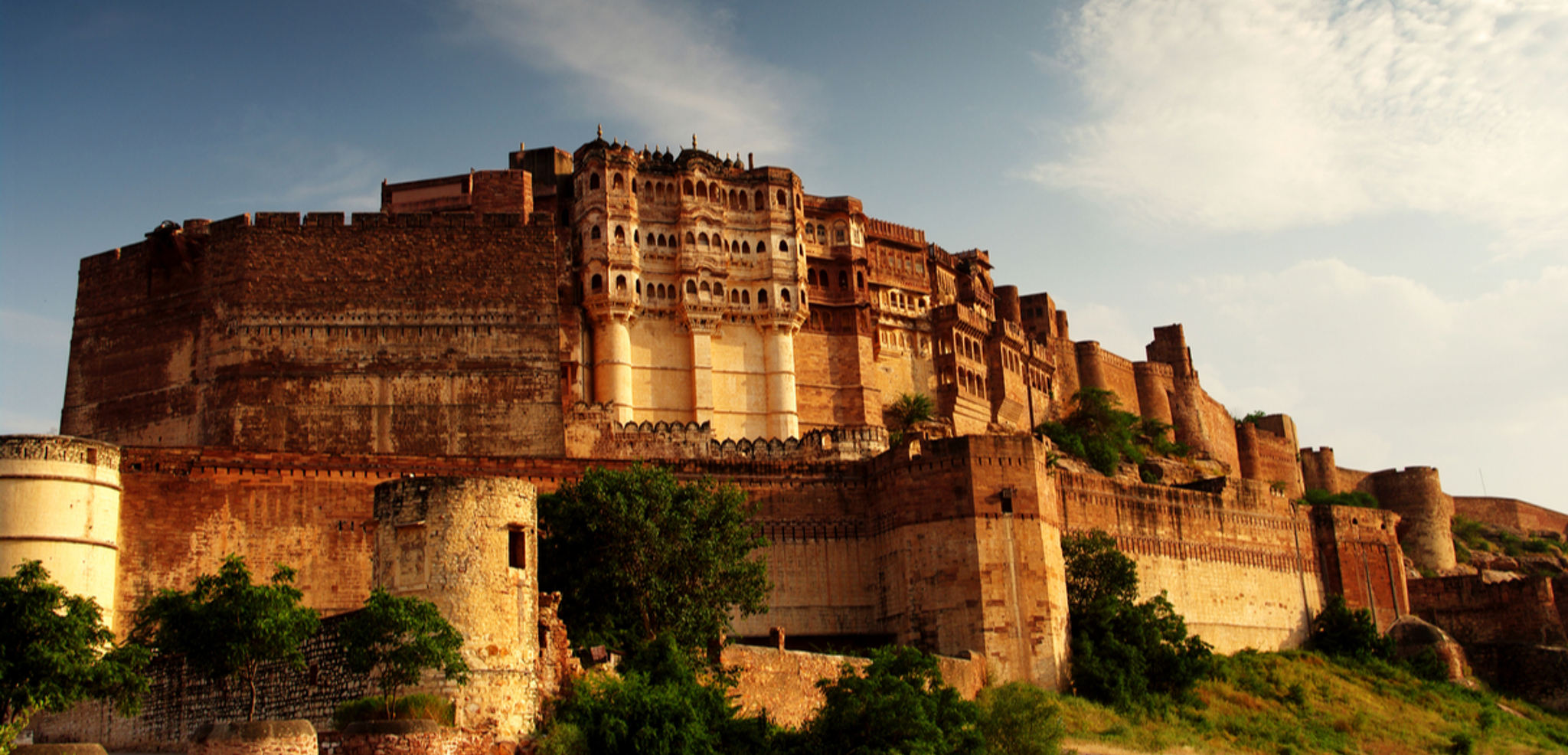 L'imposant Fort de Mehrangarh