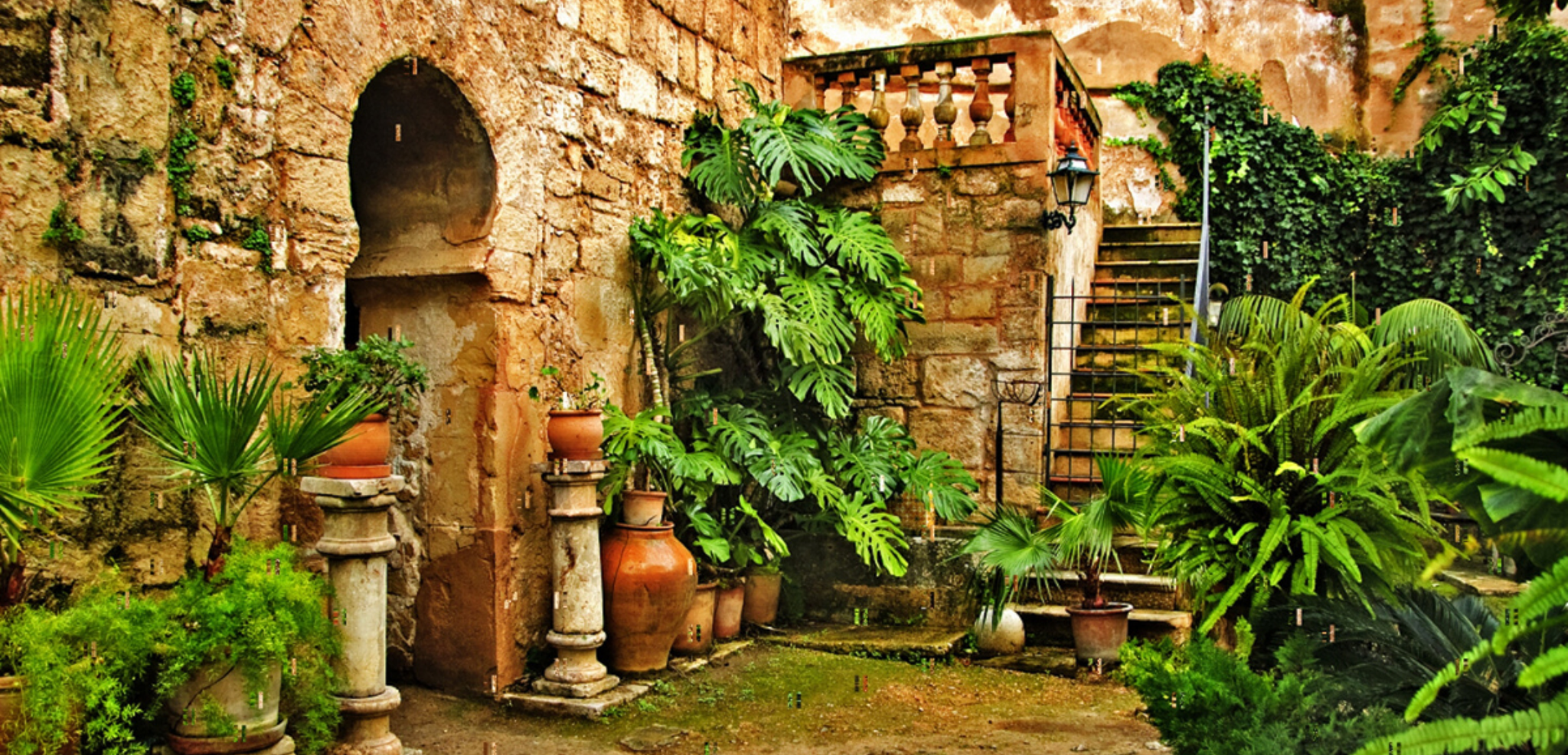 Les Bains arabes de Palma et leur jardin