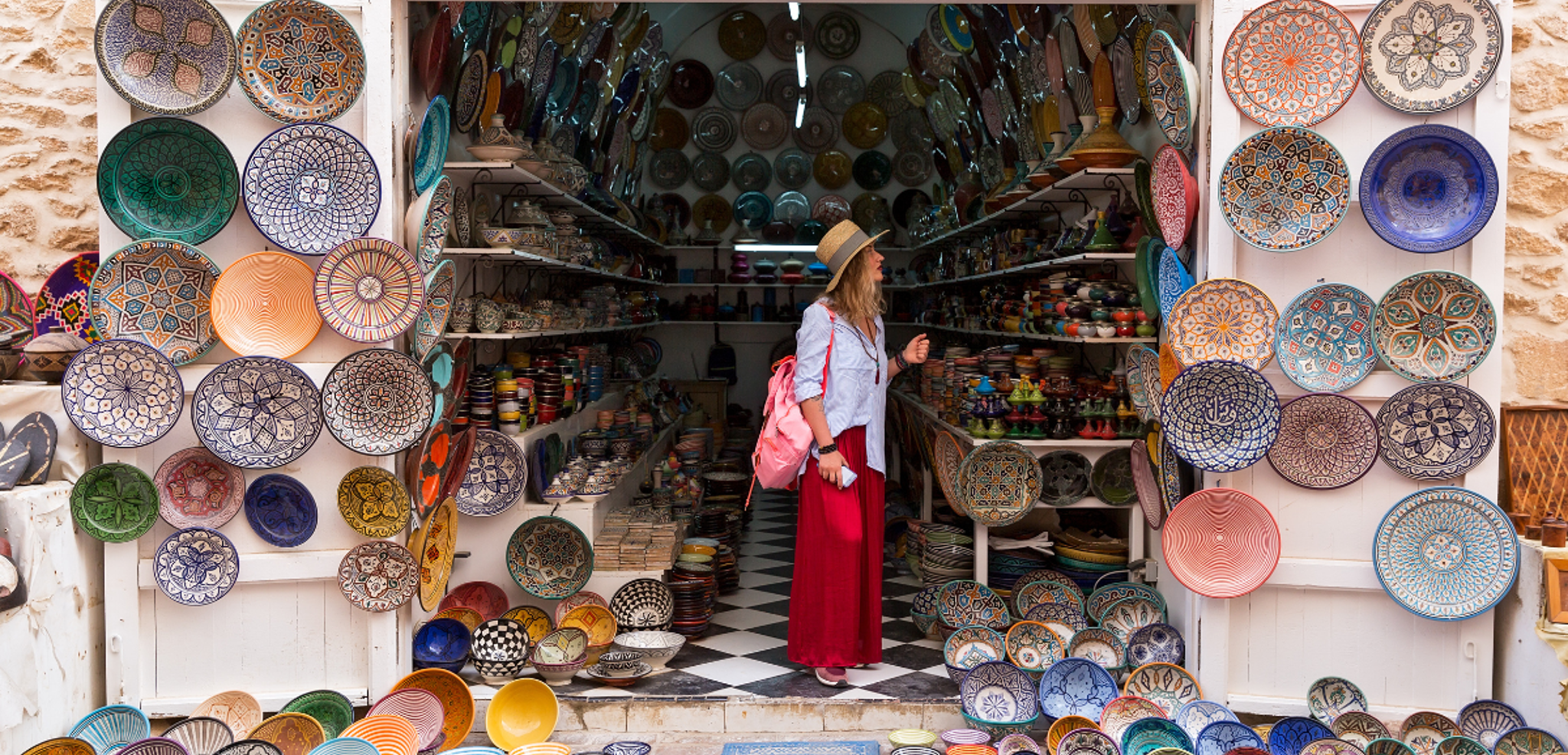 Quelques emplettes dans les souks de Marrakech (journée libre) - jour 1