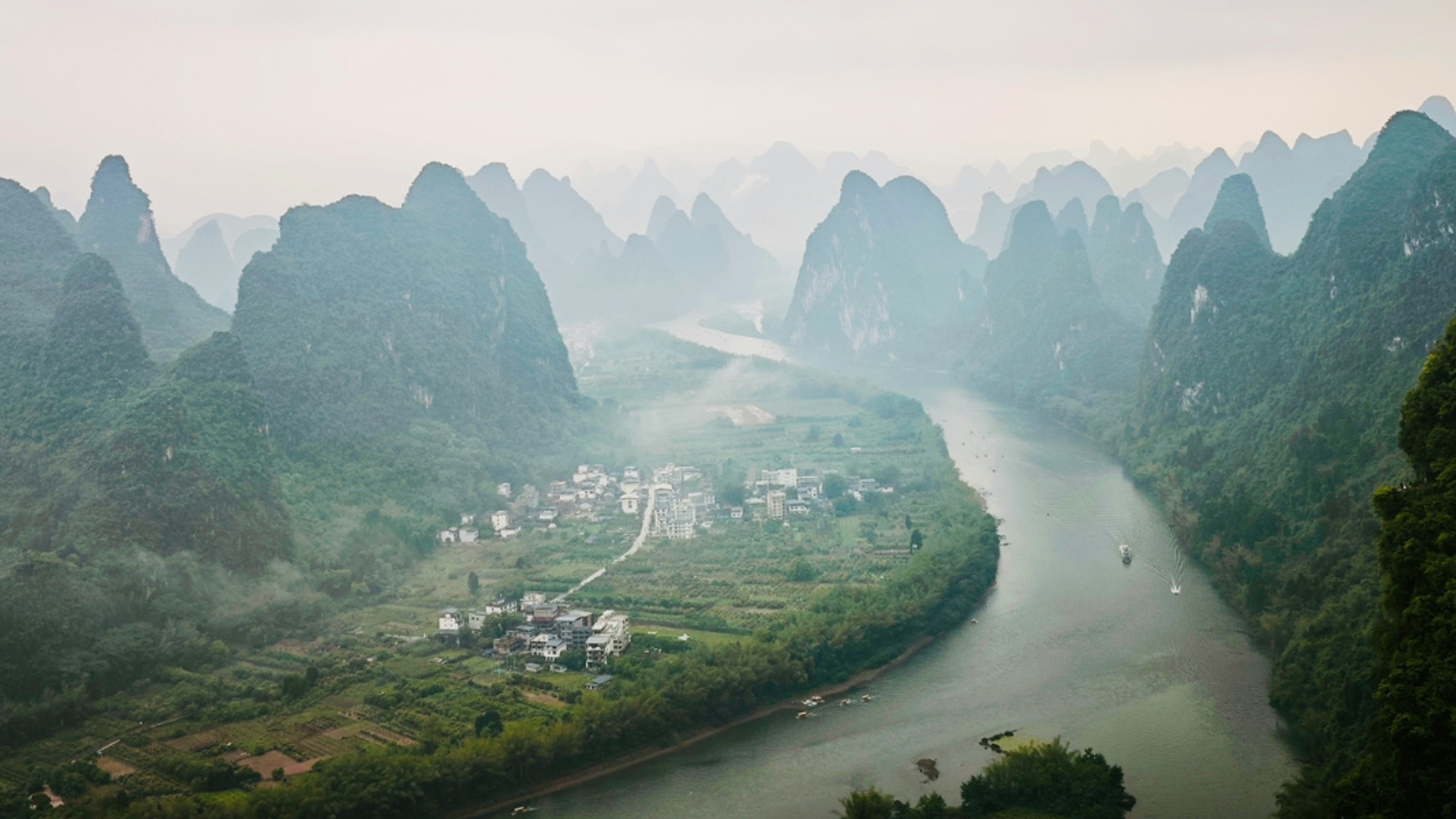 Point de vue de Xianggong, Chine