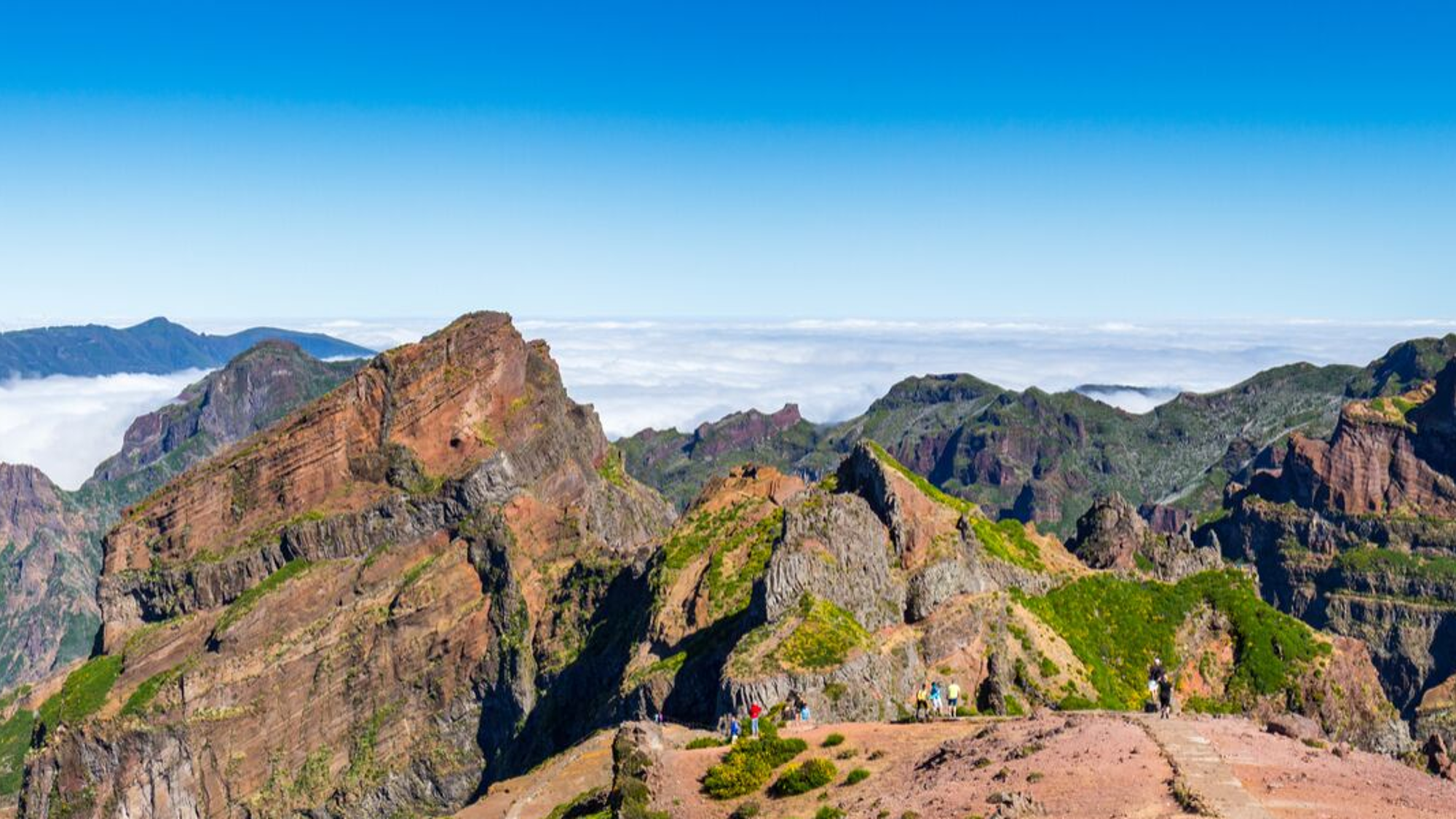 Le lendemain, admirez la vue depuis le Pico do Arriero...
