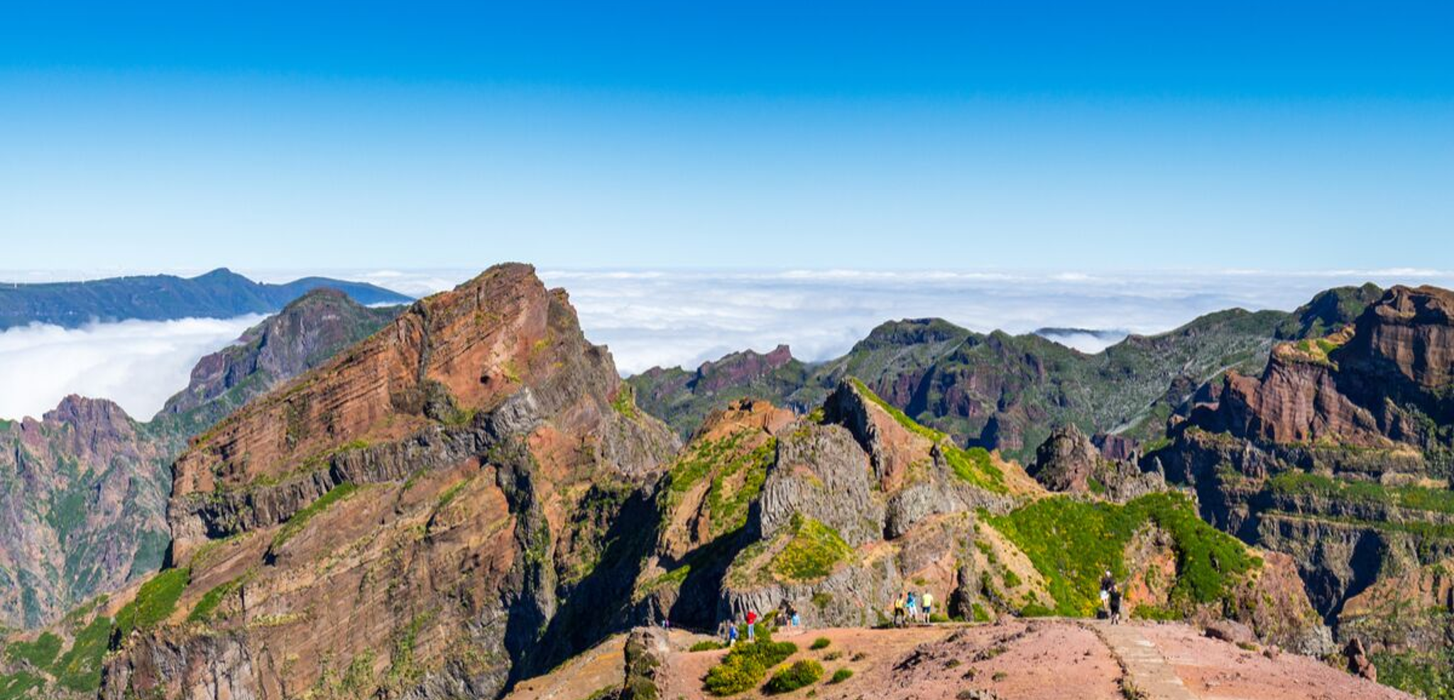 Le lendemain, admirez la vue depuis le Pico do Arriero...