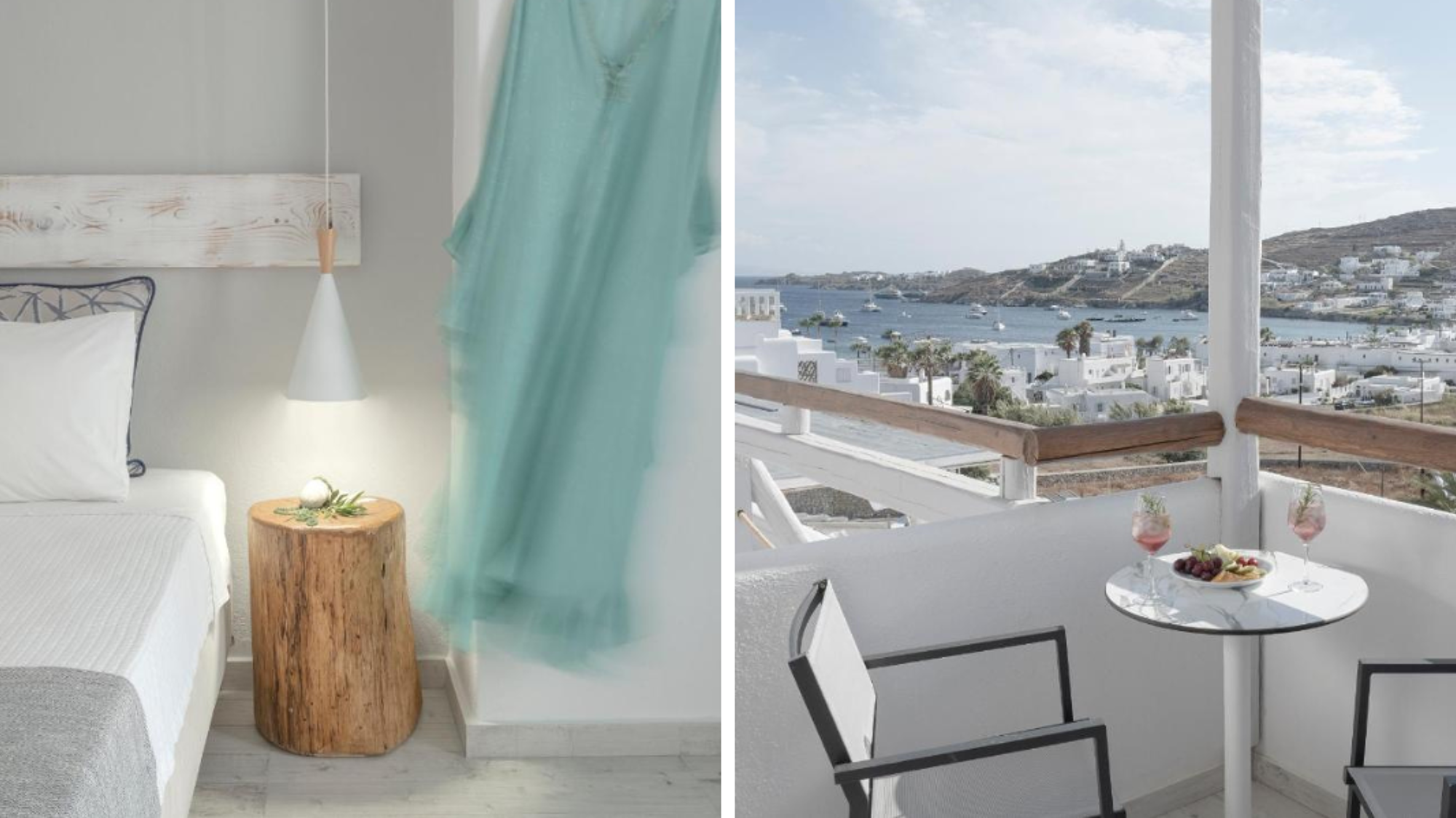 Avec une décoration inspirée des Cyclades : le Mykonos Essence (ou similaire)