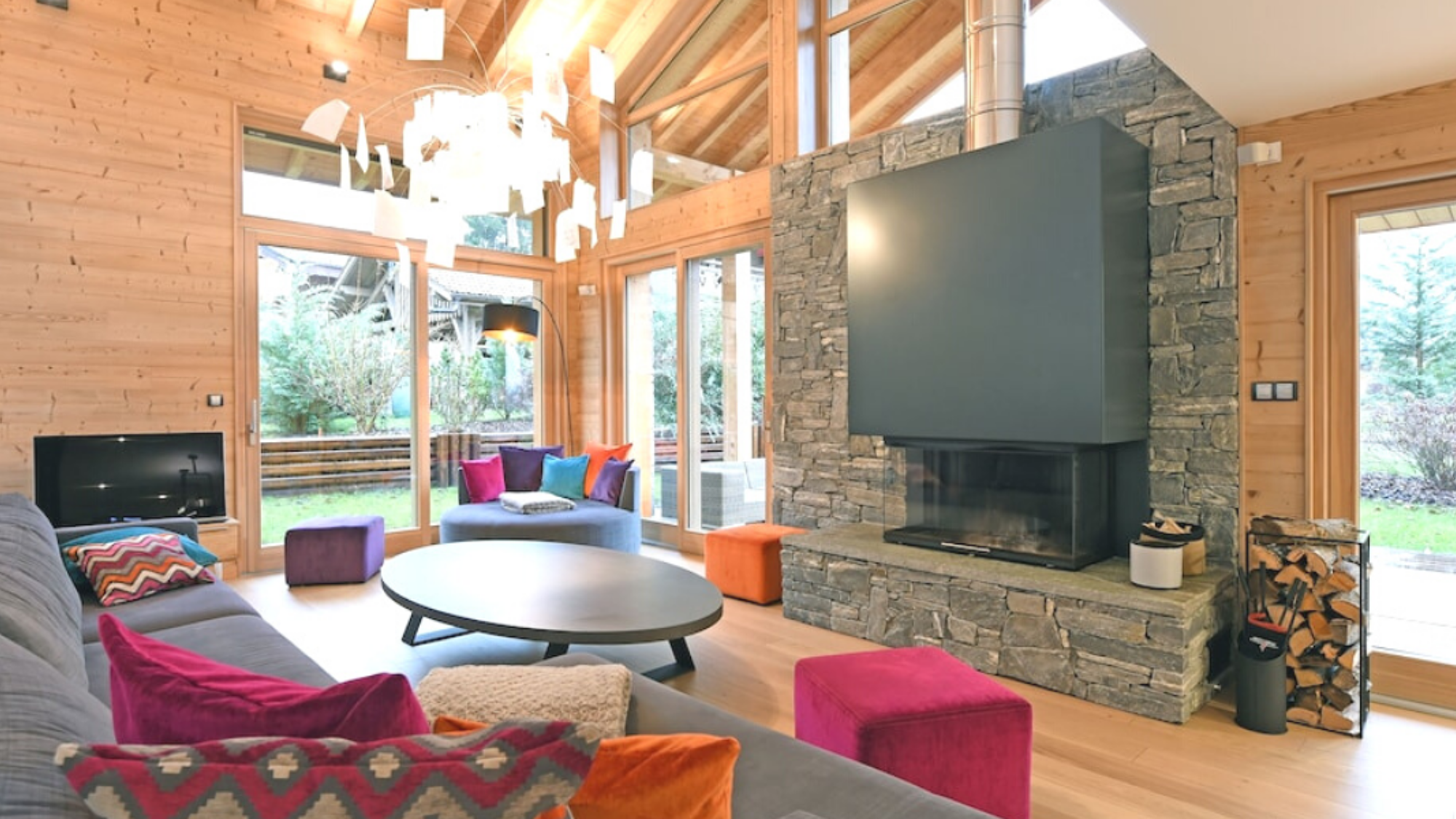 Après vos activités, profitez de votre grand Chalet privatisé