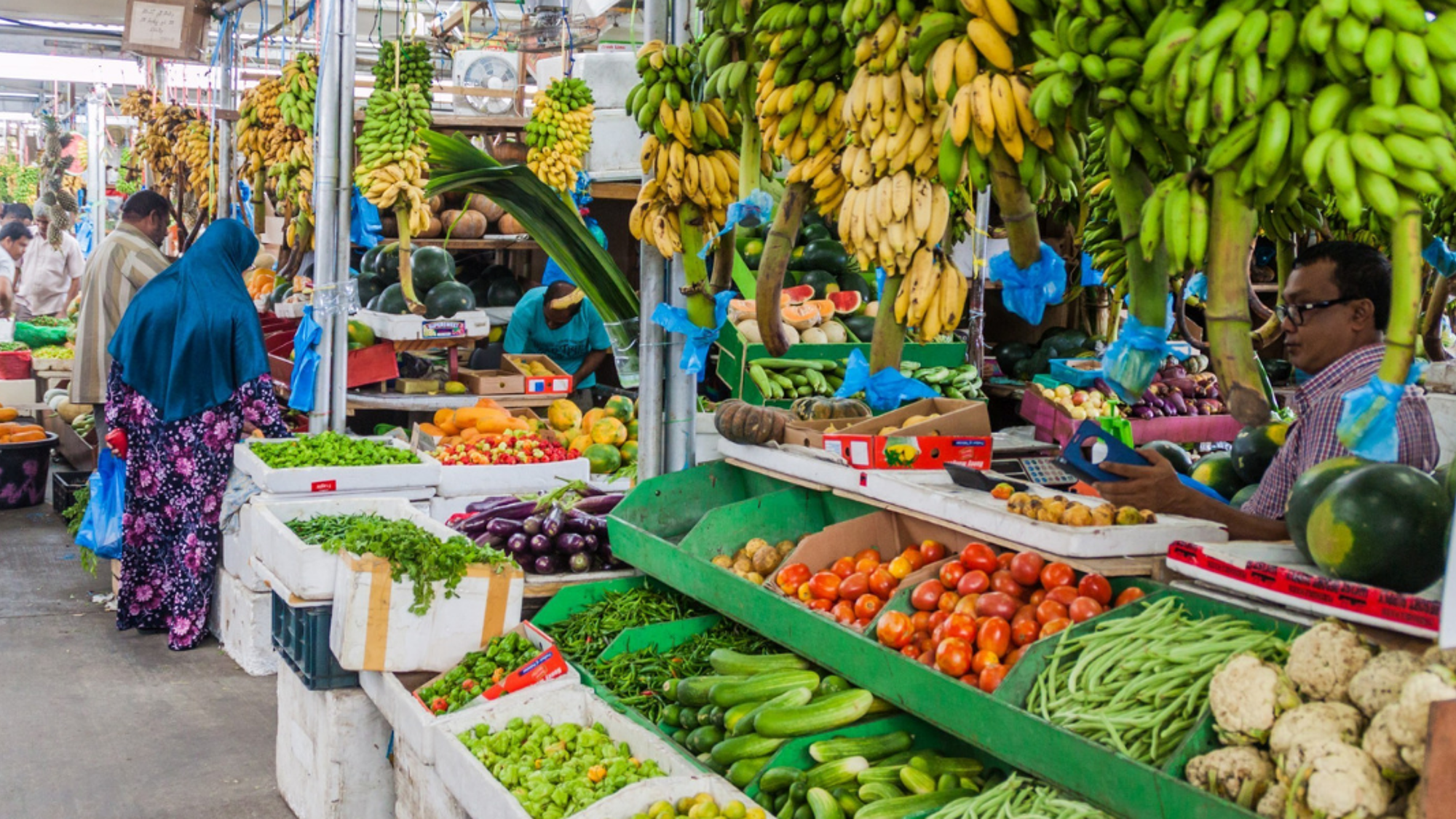 Faites le plein de couleurs et d'odeurs sur le marché de Malé