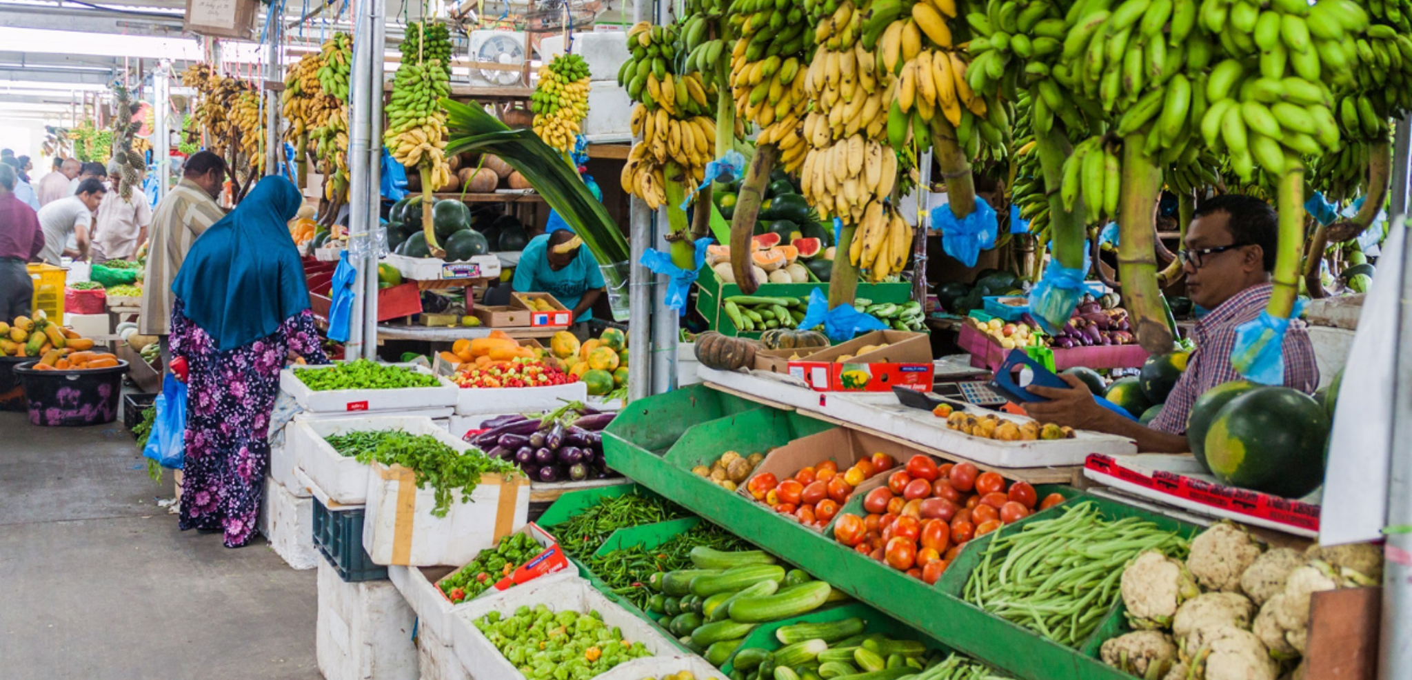 Faites le plein de couleurs et d'odeurs sur le marché de Malé