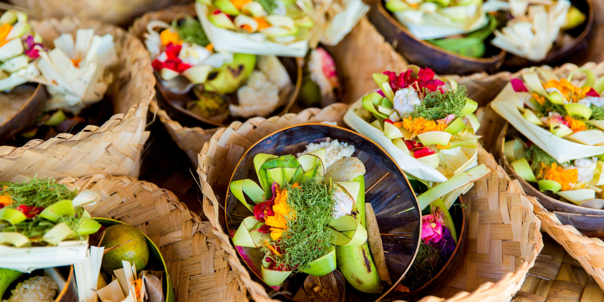 Avec confection d'offrandes