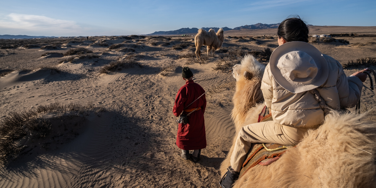 Une randonnée à dos de chameau - jours 3 et 4 