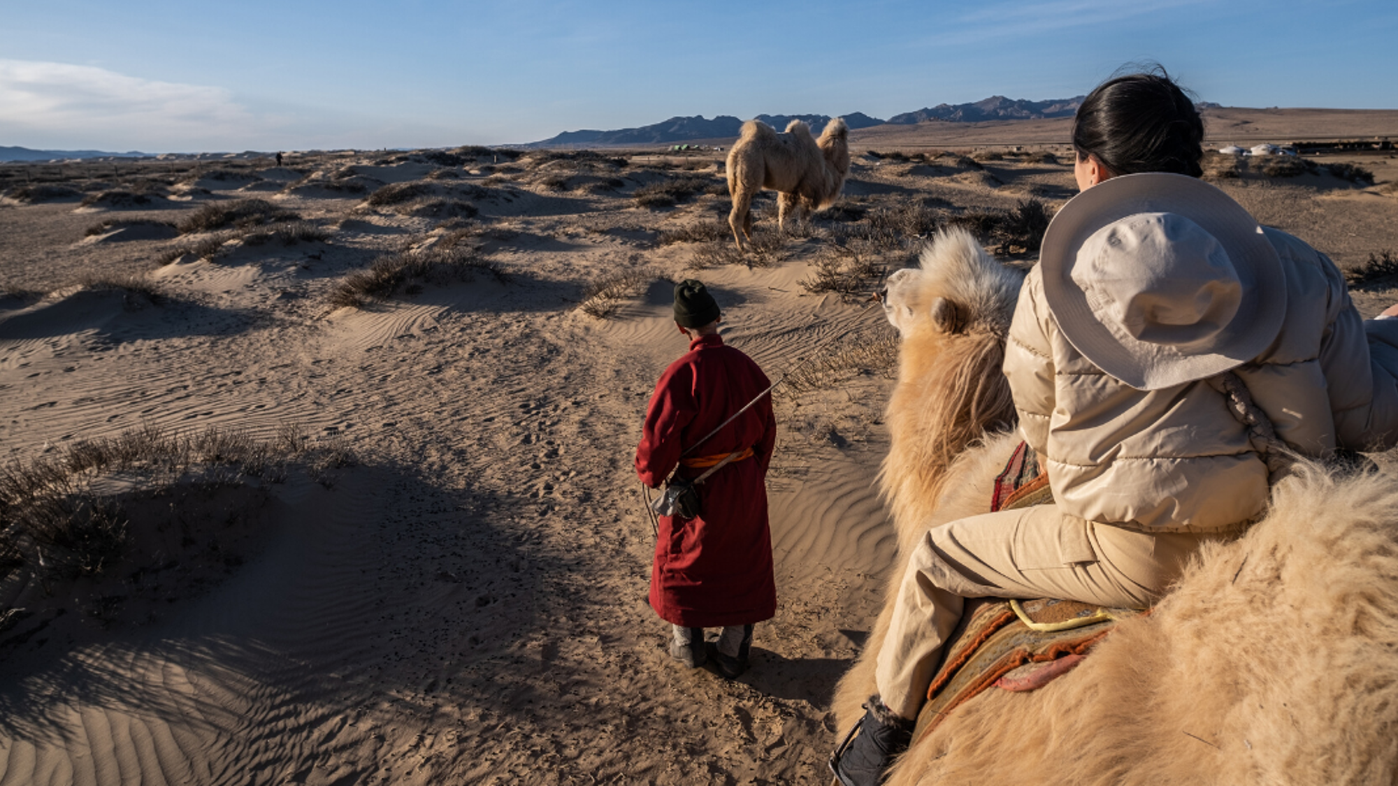 Une randonnée à dos de chameau - jours 3 et 4