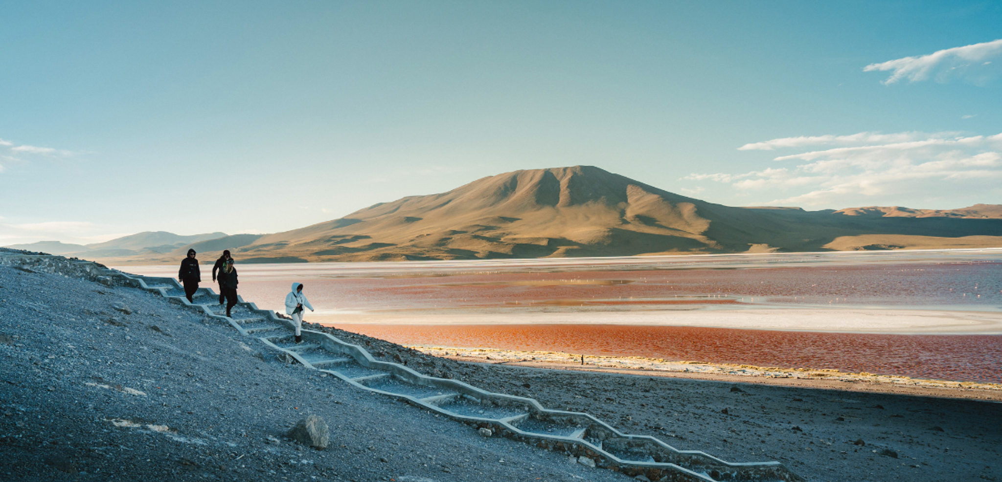 Puis découvrez les paysages somptueux de la Laguna Colorada