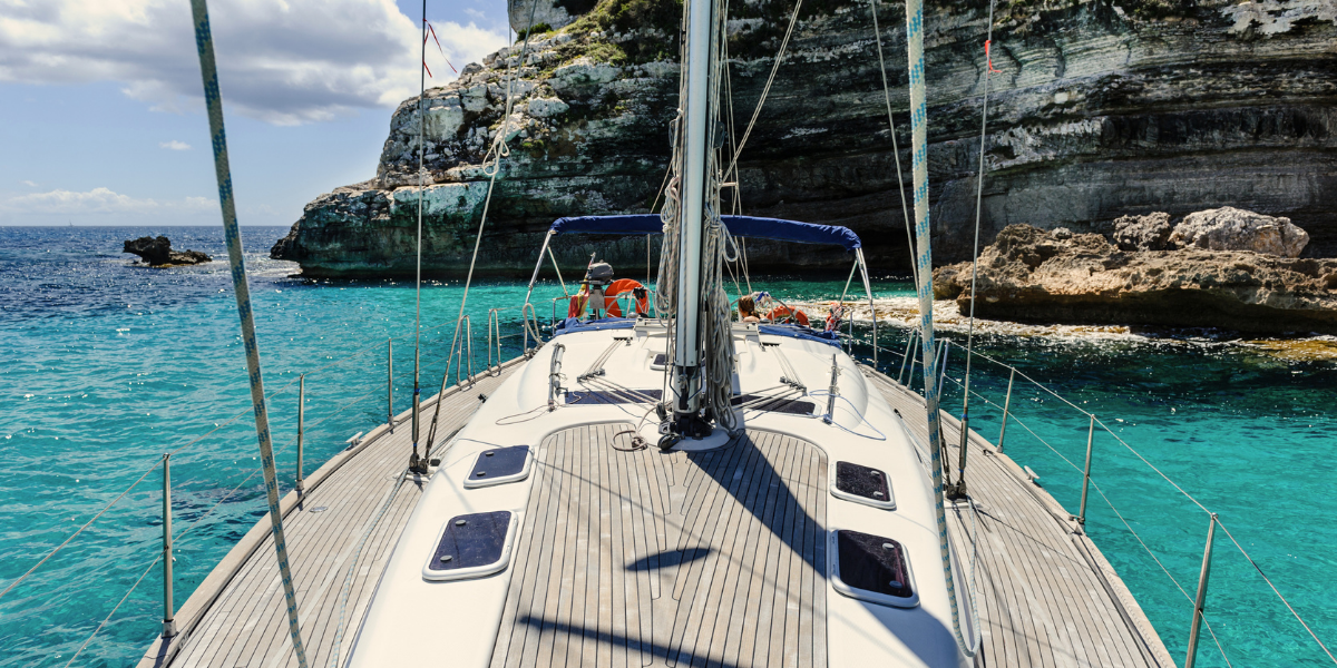 Sortie en mer sur un voilier, Majorque, Espagne
