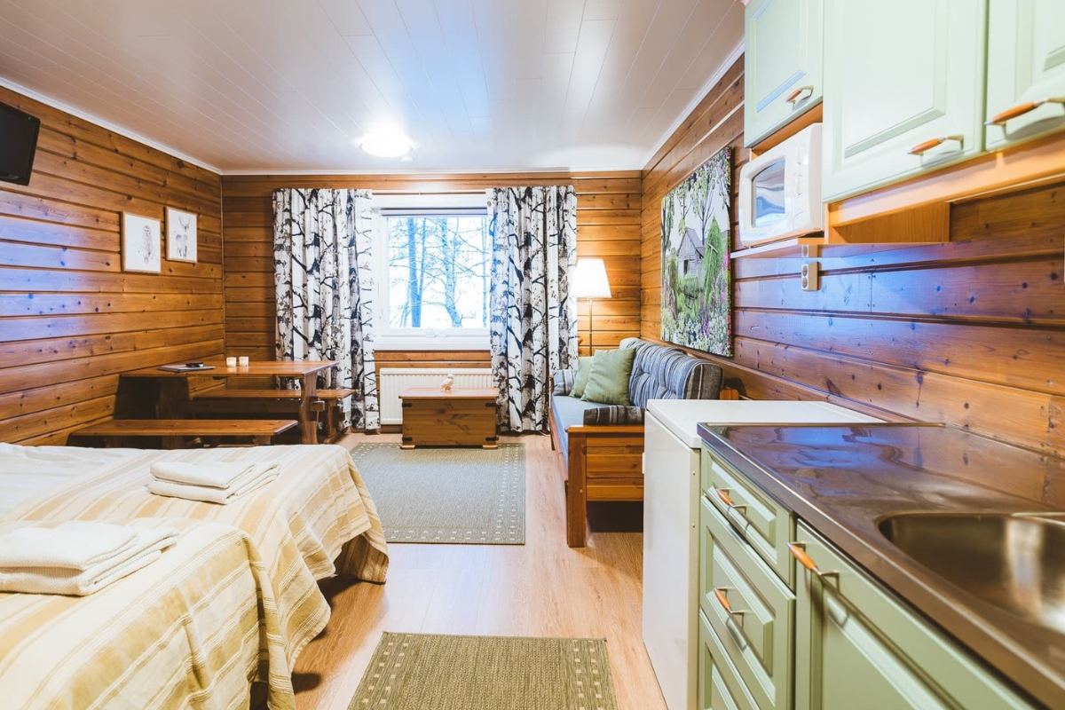 Chambre triple, Loma-Vietonen Oy, Laponie 