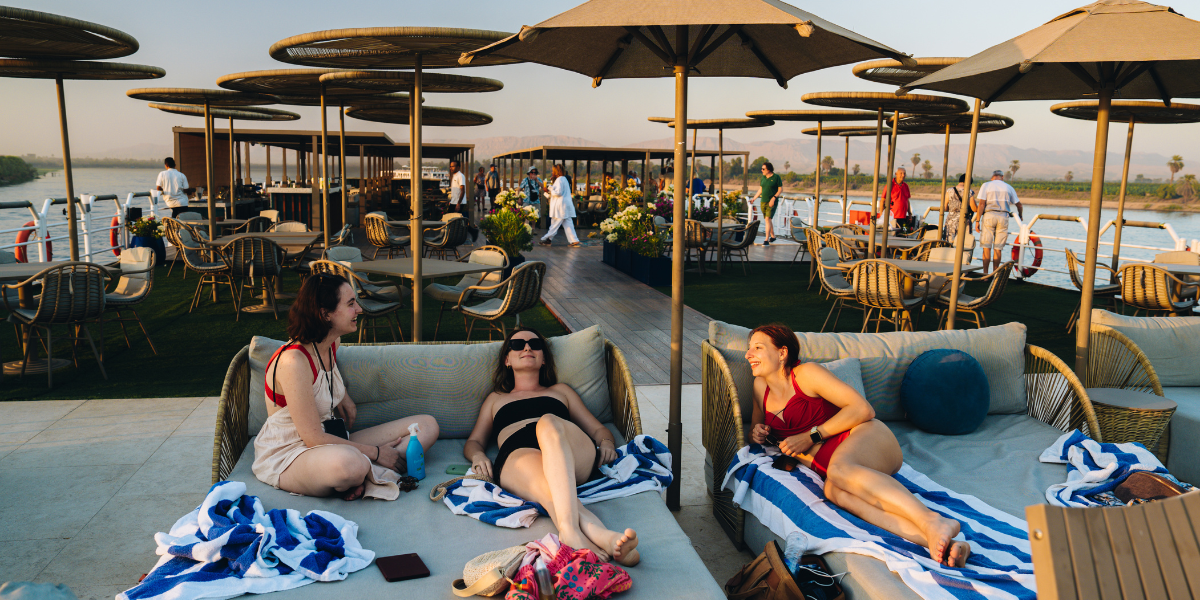 Des moments de détente pendant la navigation 