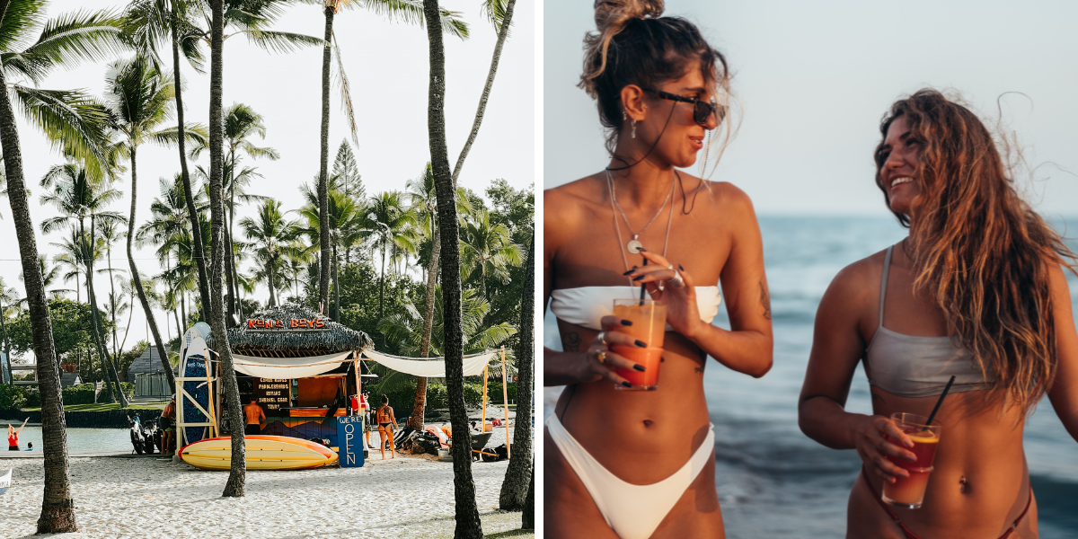 Et de profiter de l'ambiance animée de la station 