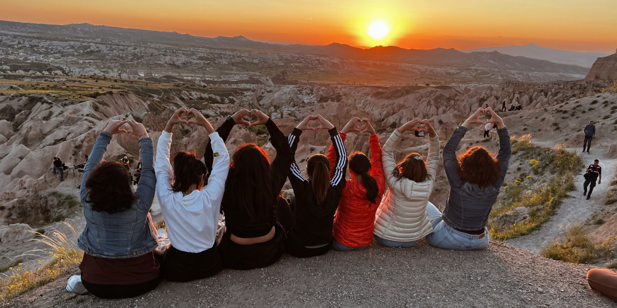 Et vous offre des couchers de soleil à tomber ! 