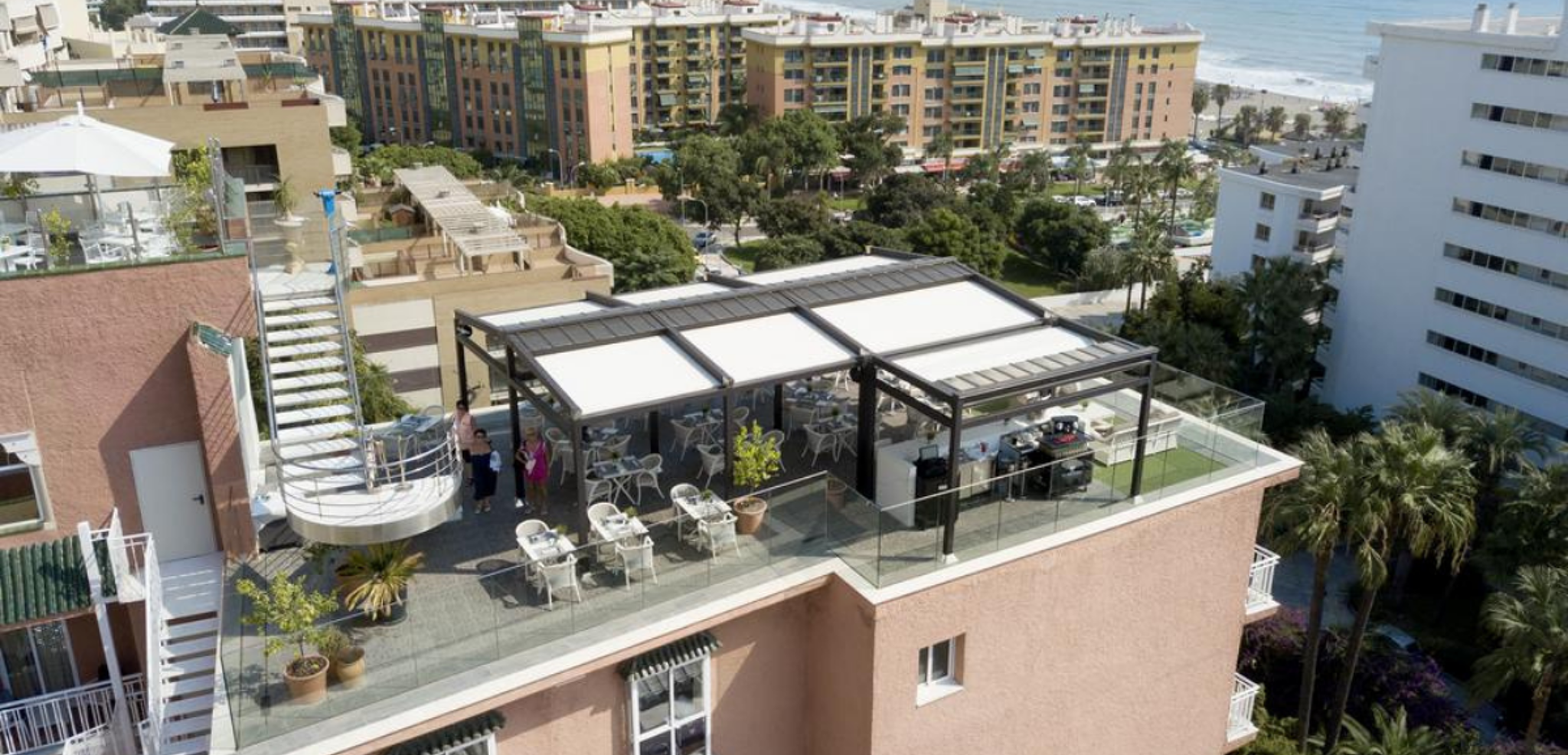 Apéro avec vue à l'hôtel 4* Fenix