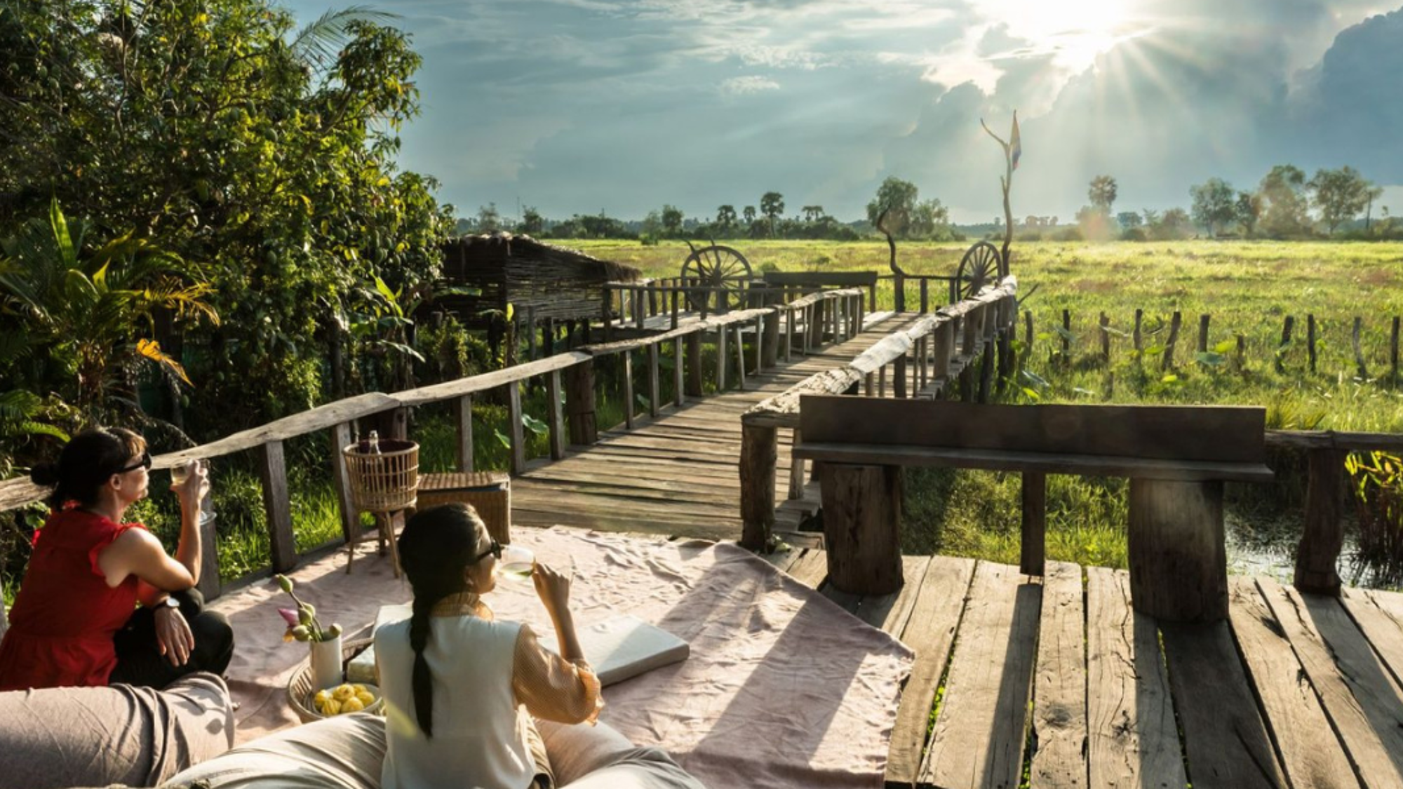 Un apéritif entre Copines au coucher du soleil ça vous tente ?