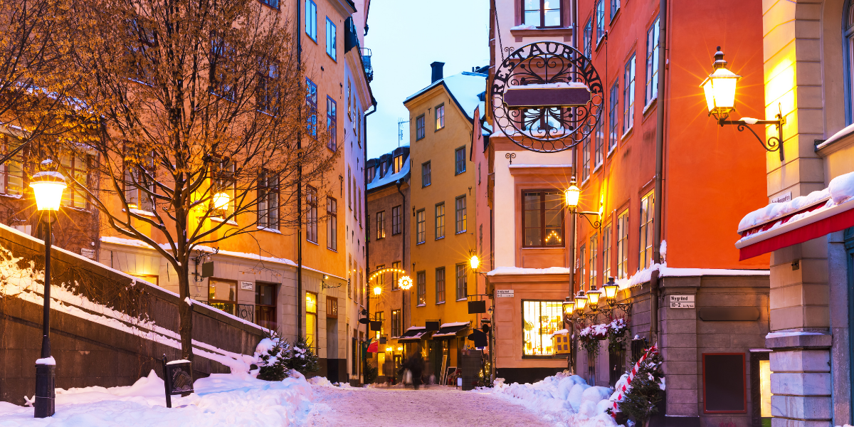 Les ruelles colorées de Gamla Stan 
