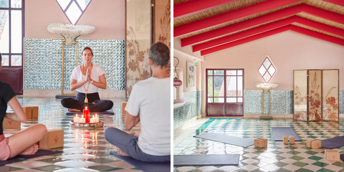 Yoga, Hôtel Vermelho de Louboutin, Melides, Portugal 