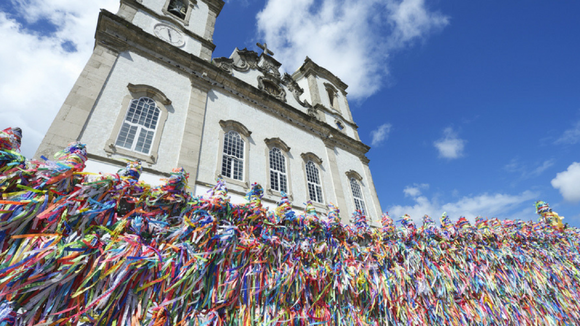 Les rubans colorés de l'église du Senhor do Bomfim à Salvador - jour 2