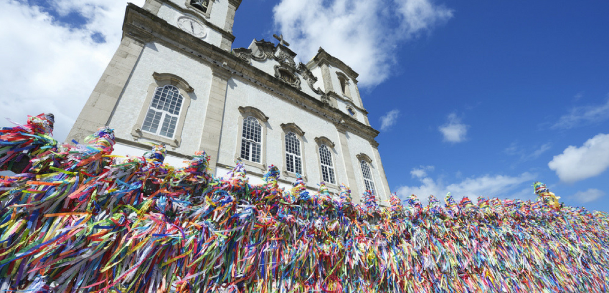 Les rubans colorés de l'église du Senhor do Bomfim à Salvador - jour 2