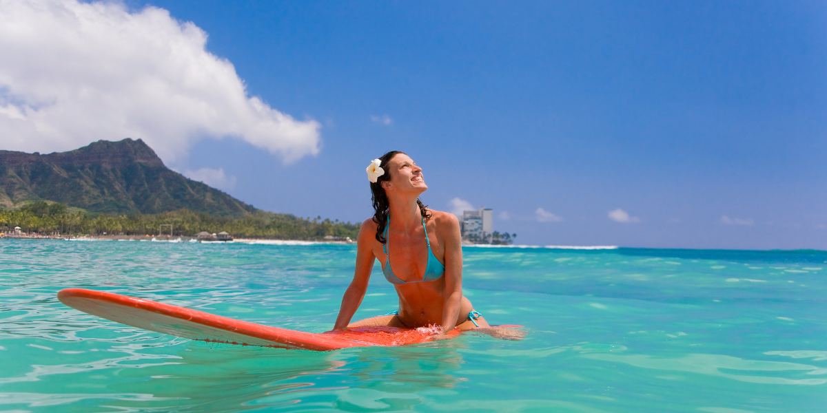 De vous essayer au surf (non inclus) 