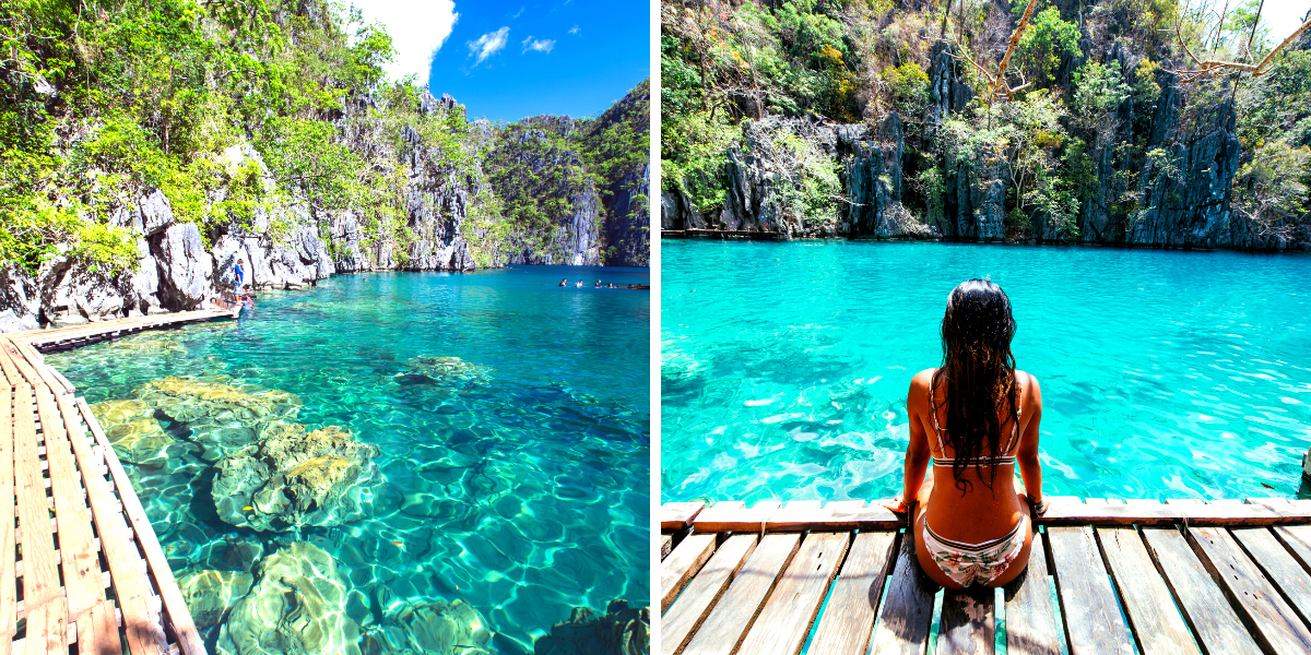 et eaux cristallines...