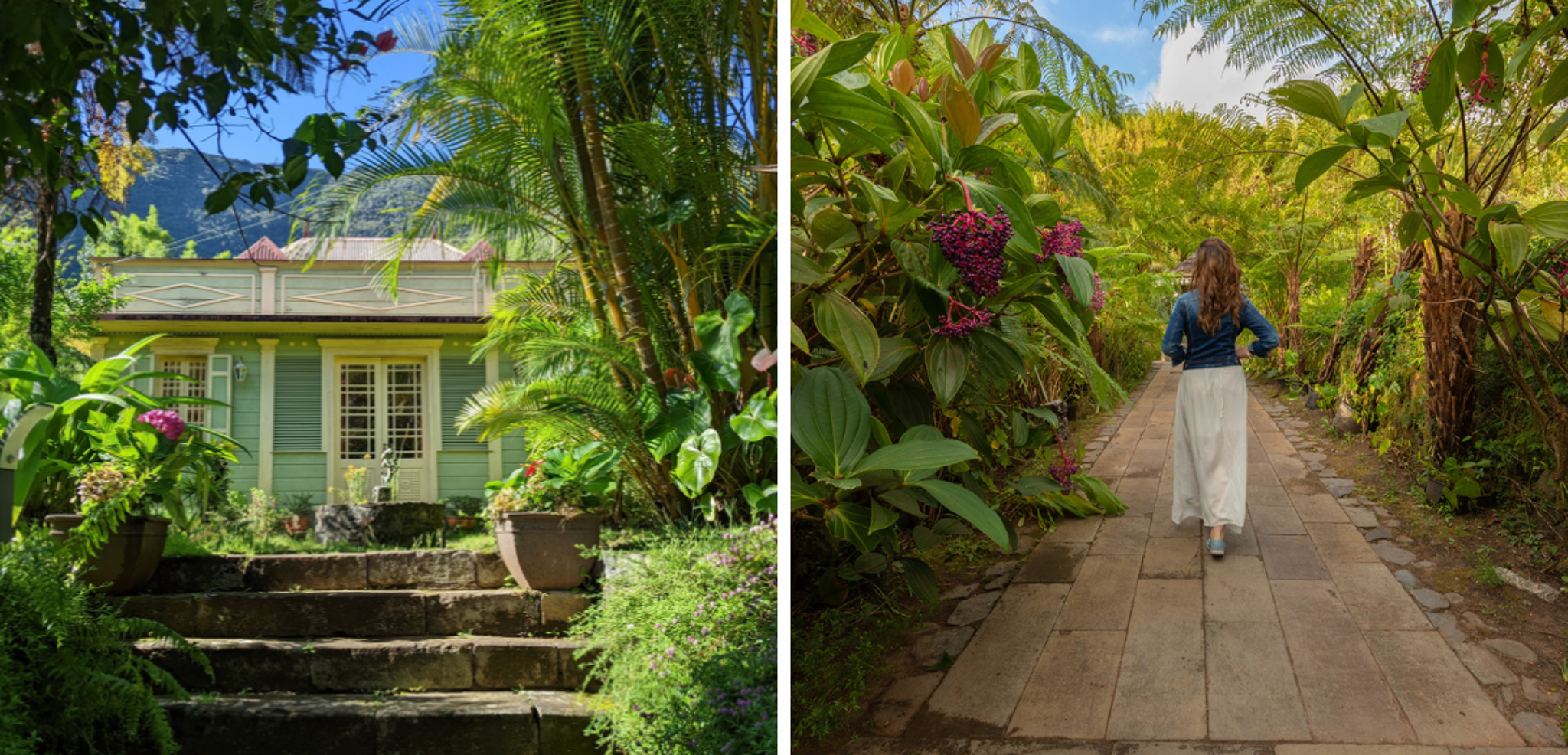 Les villages créoles et leurs cases colorées